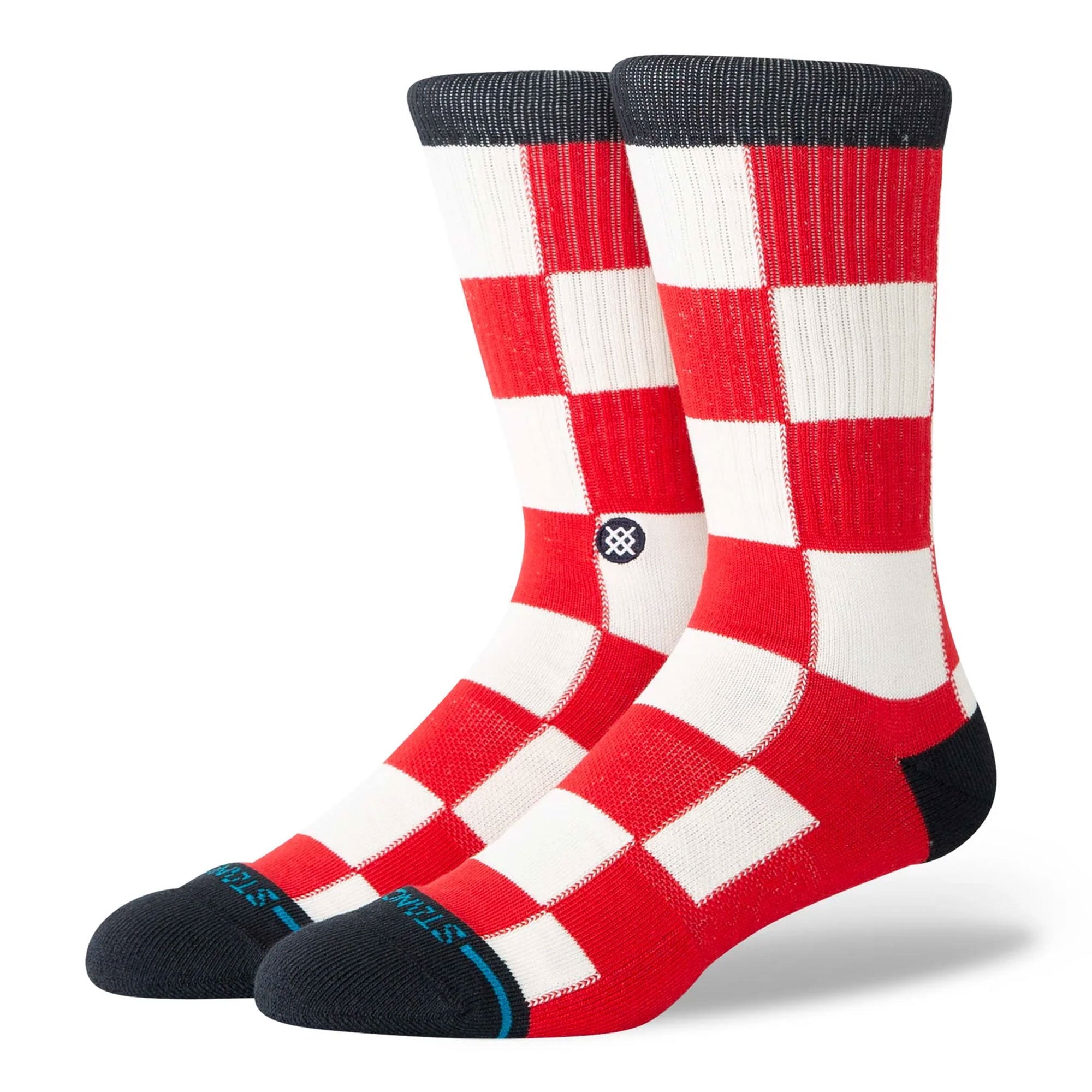 Stance Chaturanga Crew Socks Red Socks A556C26CHA-RED | Overkill