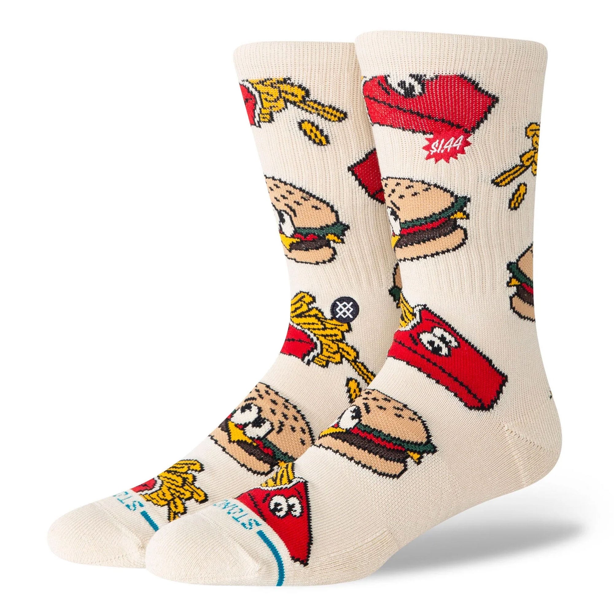 Stance Combo Meal Crew Socks Tan Socks A556C26COM-TAN | Overkill