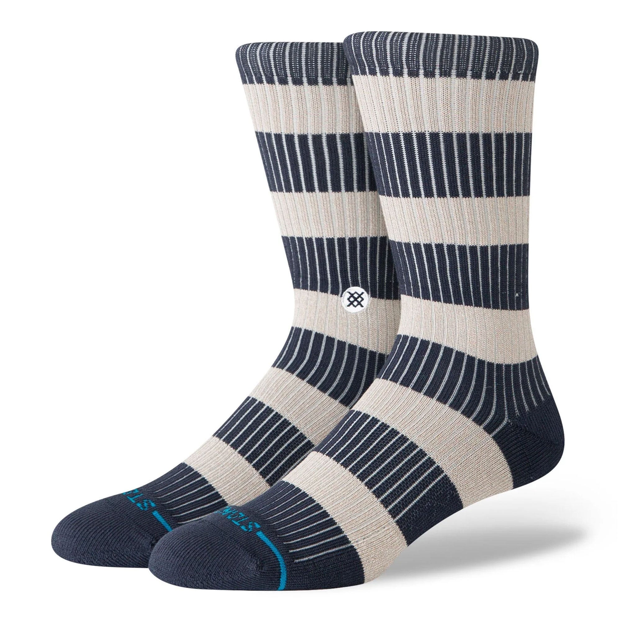 Stance Jailbird Crew Socks Navy Socks A556C26JAI-NVY | Overkill