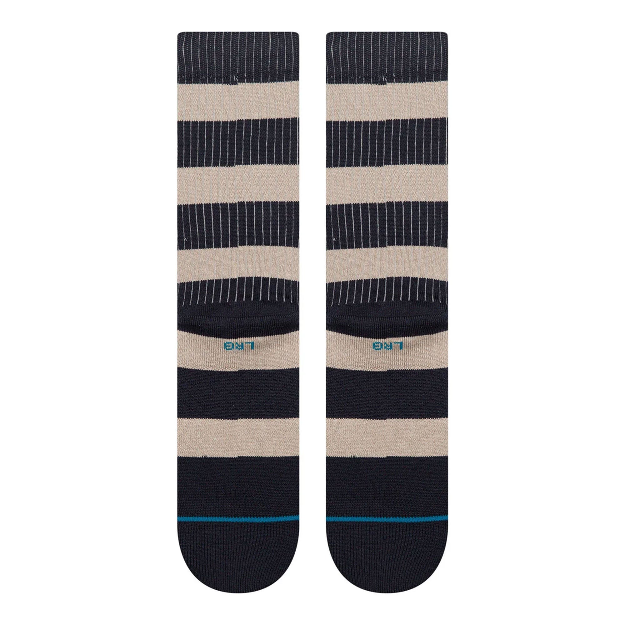 Stance Jailbird Crew Socks Navy Socks A556C26JAI-NVY Close-up | Overkill