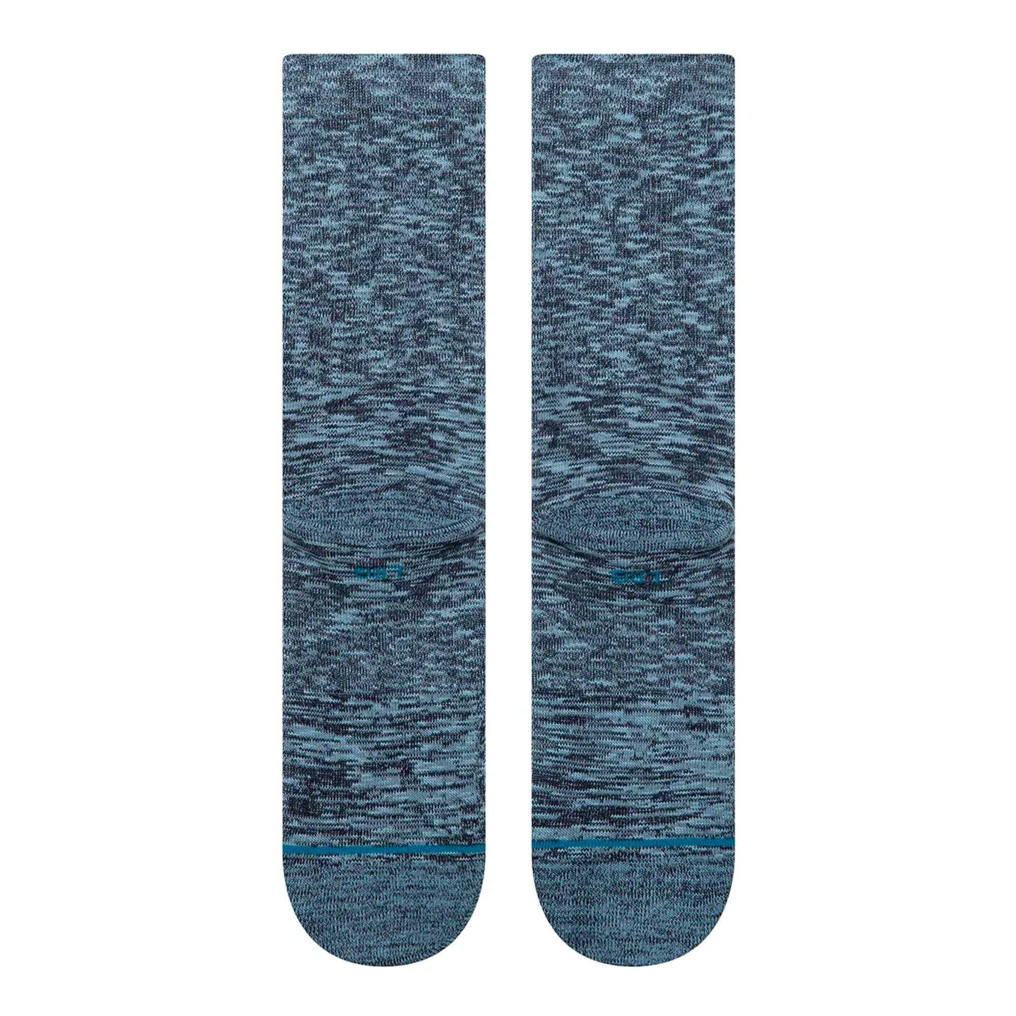 Stance Slub Crew Socks Navy Socks A556C26SLU-NVY Close-up | Overkill