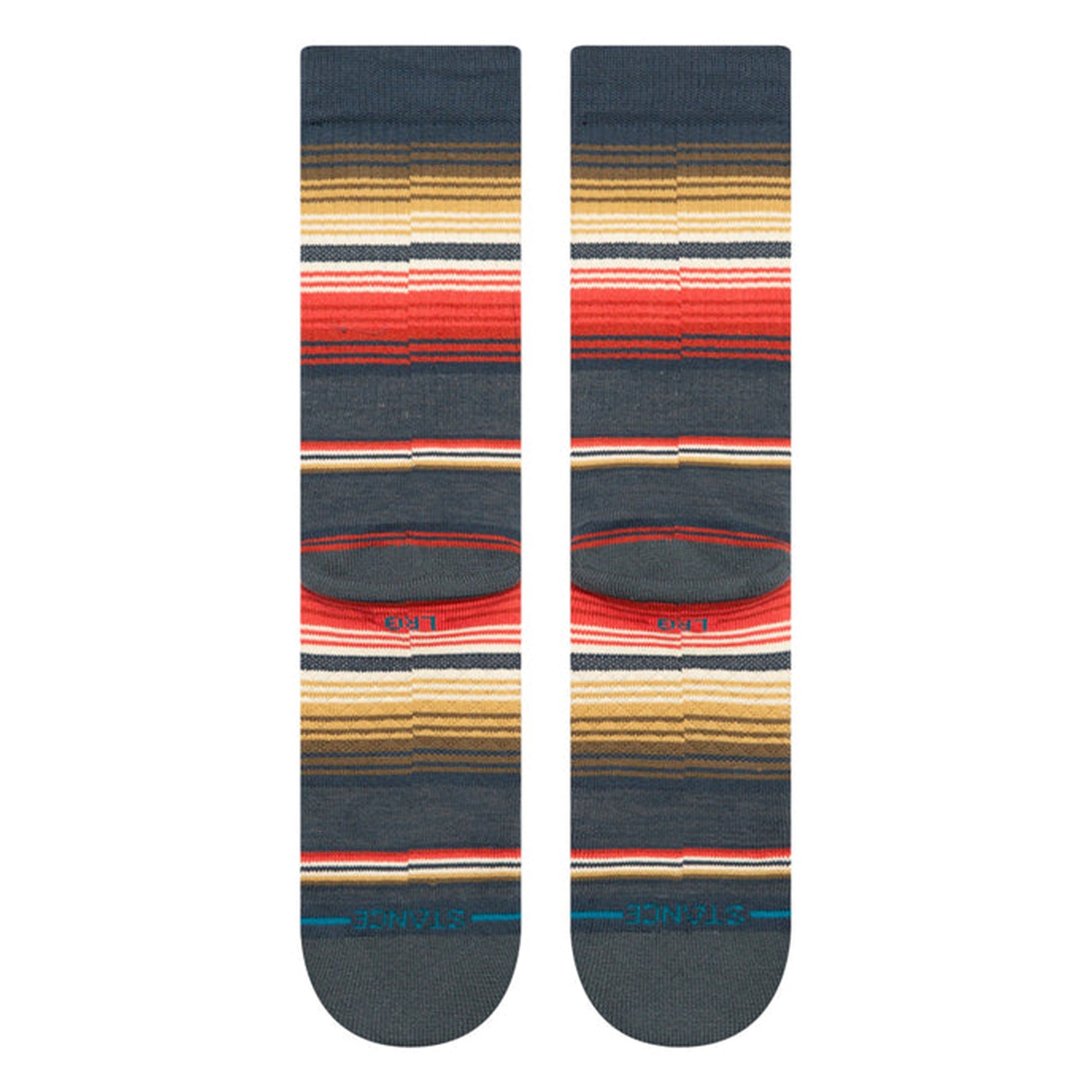 Stance Southbound Socks Navy Socks Close-up | Overkill