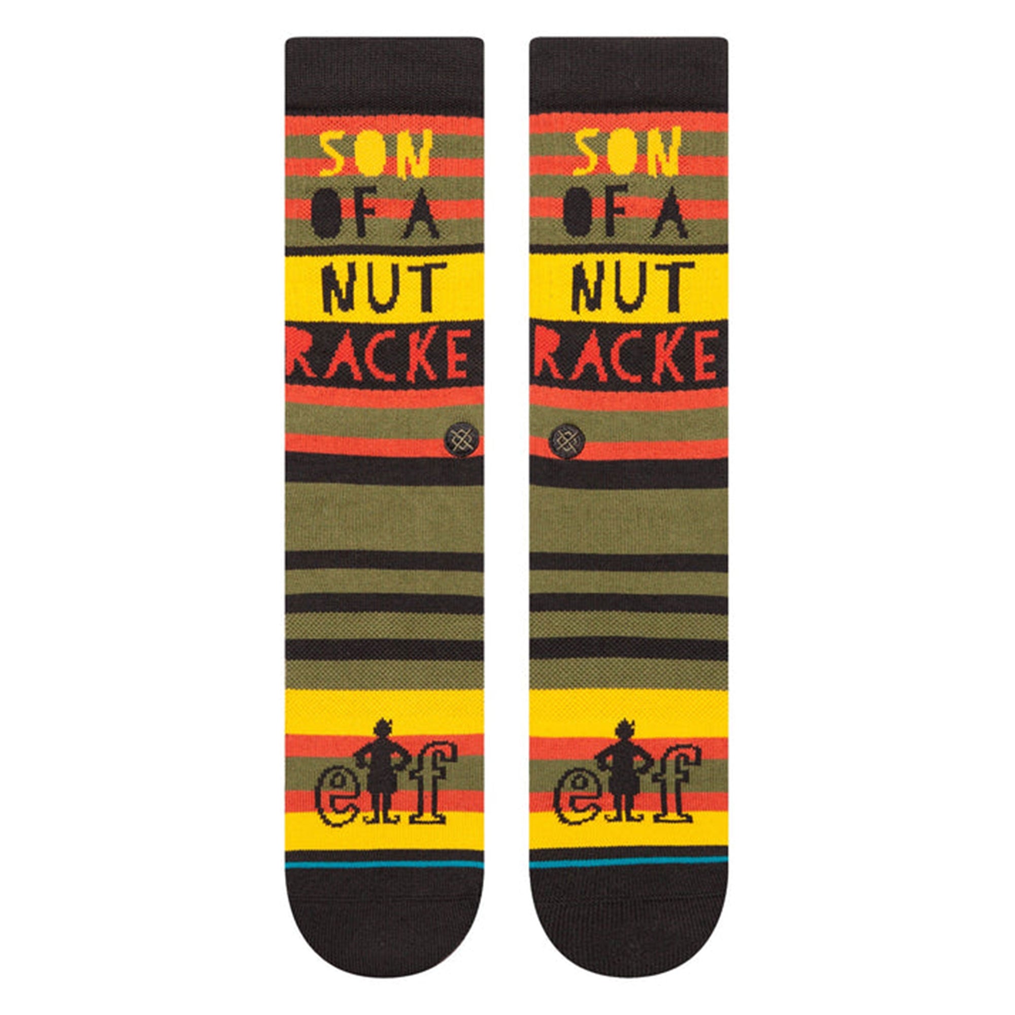 Stance Son Of A Socks Black Socks Close-up | Overkill