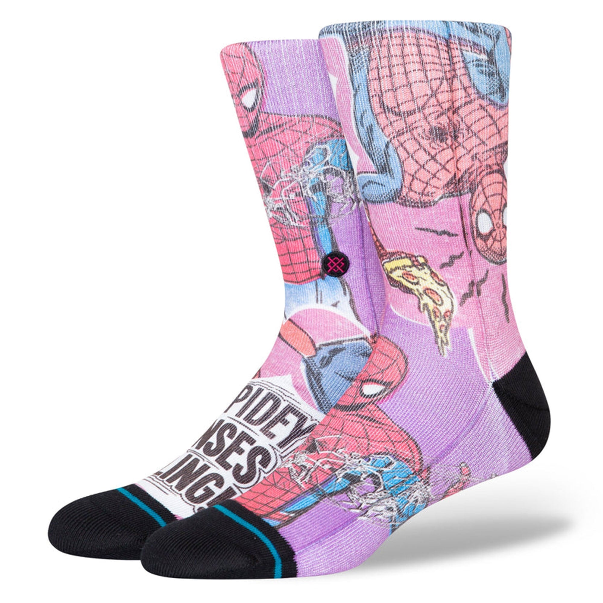 Stance Spidey Senses Socks Magenta Socks A556D23SPI-MGT | Overkill