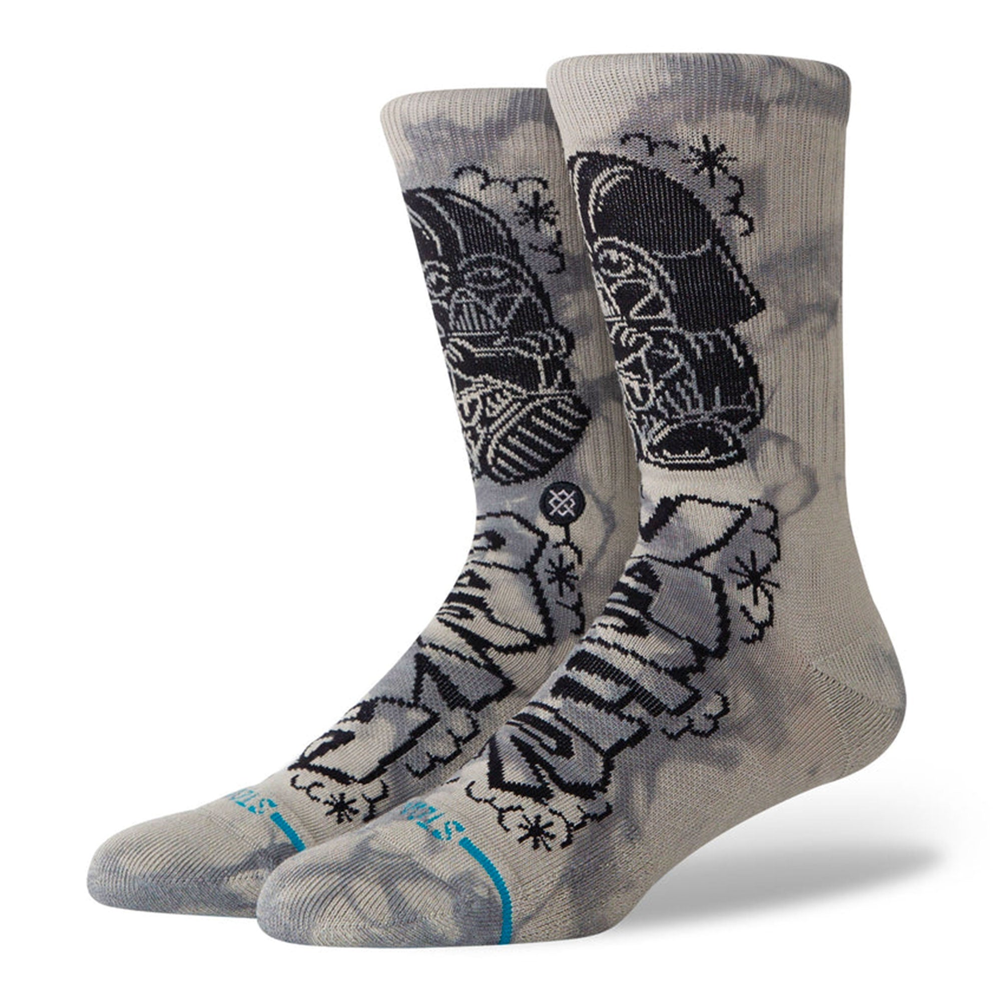 Stance DJ Darth Crew Socks Black Socks A556D24DJD-BLK | Overkill