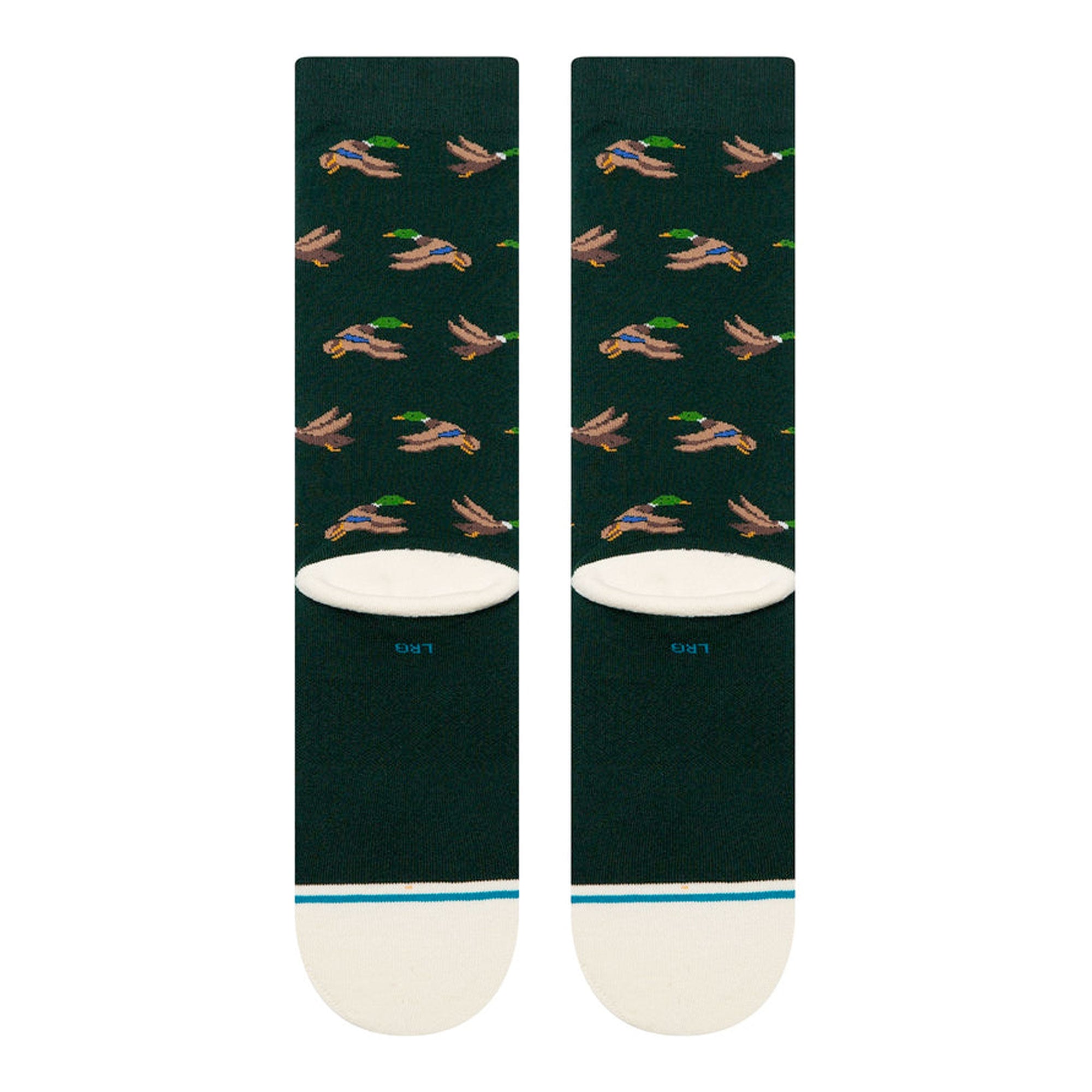 Stance Huntin Crew Socks Pine Socks A556D25HUN-PIN Detailfoto | Overkill