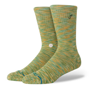Stance Interstellar Crew Socks Orange Socks A556D25INT-ORA | Overkill