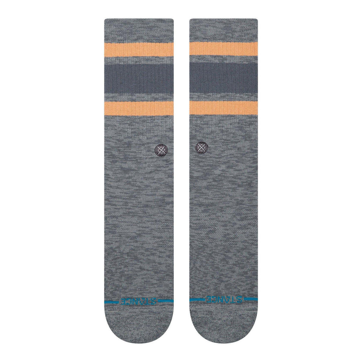 Stance Slub Boyd Crew Socks Pavement Socks A556D25SLU-PAV Close-up | Overkill