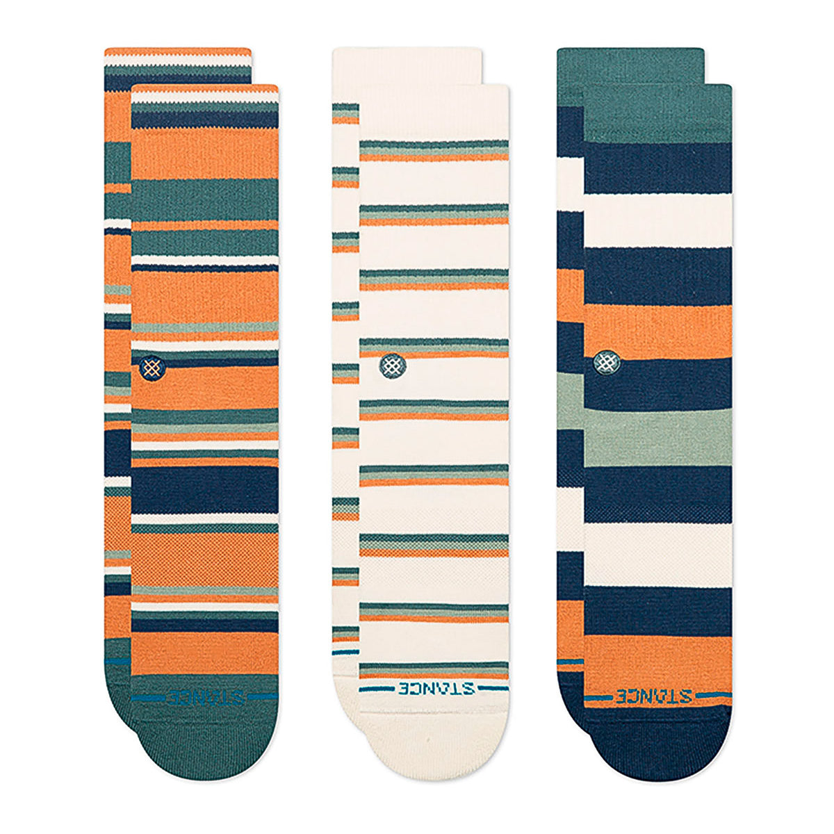 Stance Off Season 3 Pack Socks Sandstorm Socks A556D26OFF-STR Close-up | Overkill