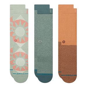 Stance Sunnyville 3 Pack Socks Multi Socks A556D26SNP-MUL | Overkill