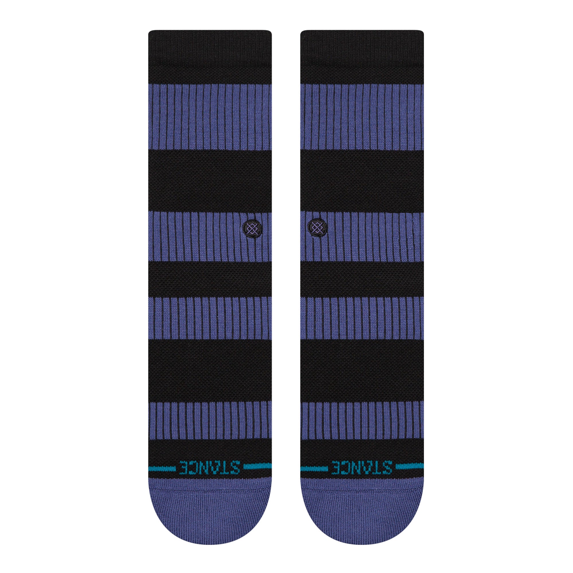 Stance Fred Crew Socks Indigo Socks Close-up | Overkill