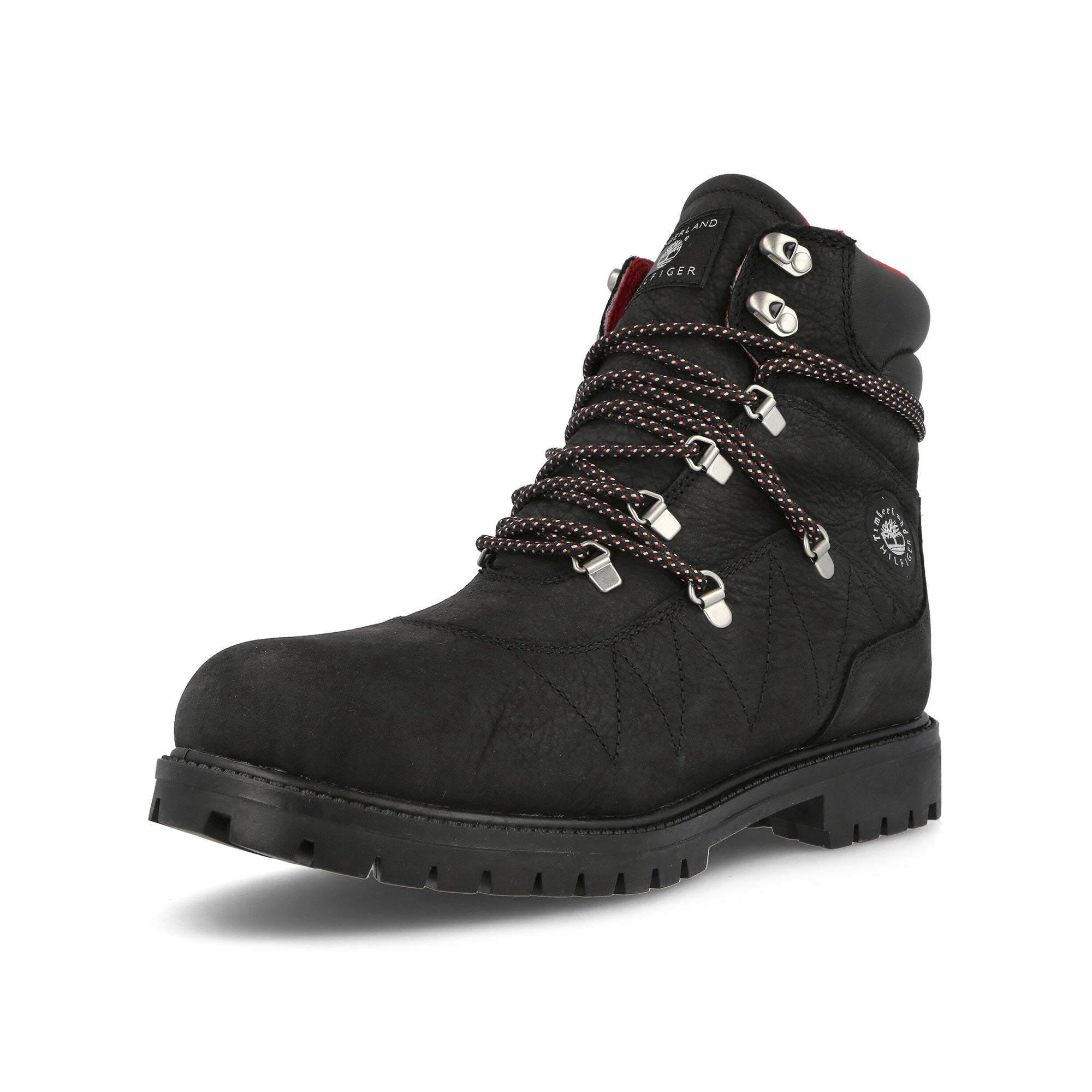 Timberland HRTG EK + Waterproof Boot Black Nubuck Boots Close Up | Overkill