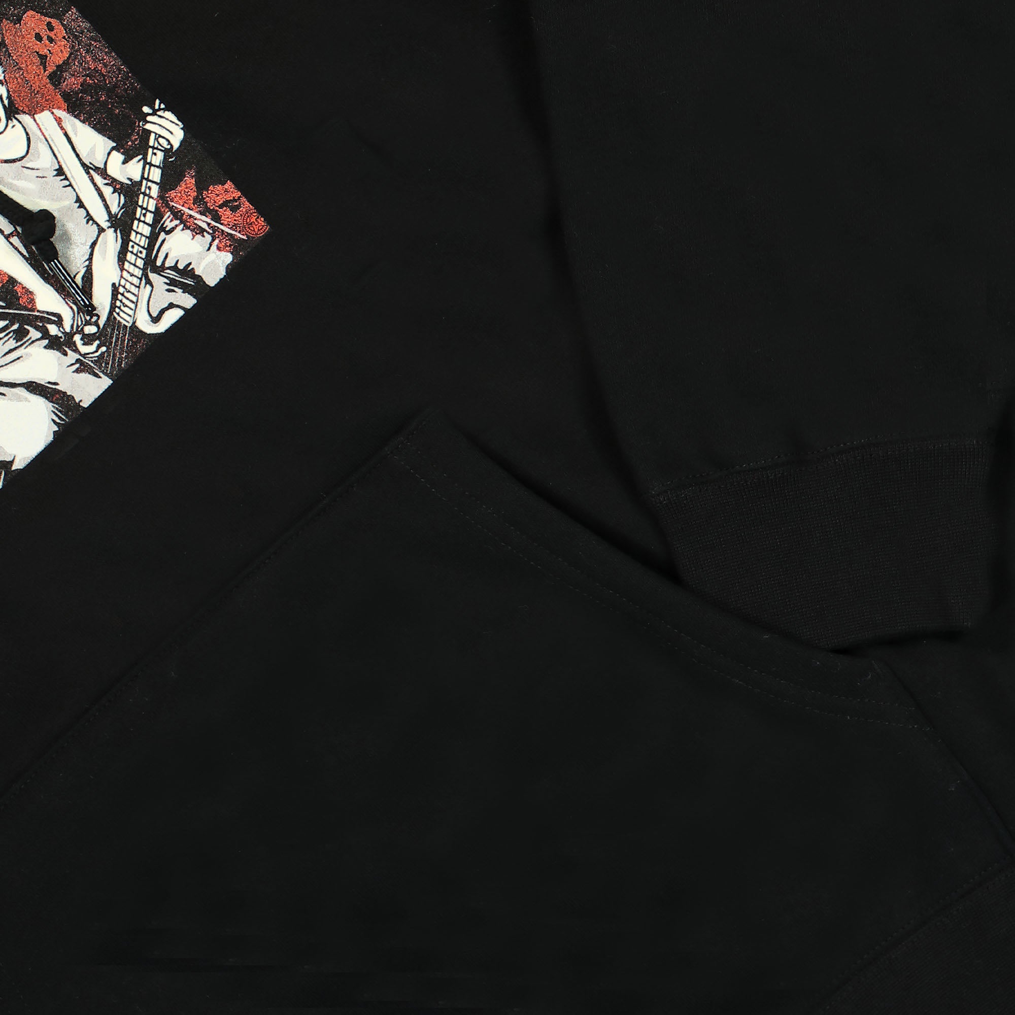 Obey Minor Threat x Obey Gef Just A Minor Threat Hood Black Hoodies Detailfoto | Overkill