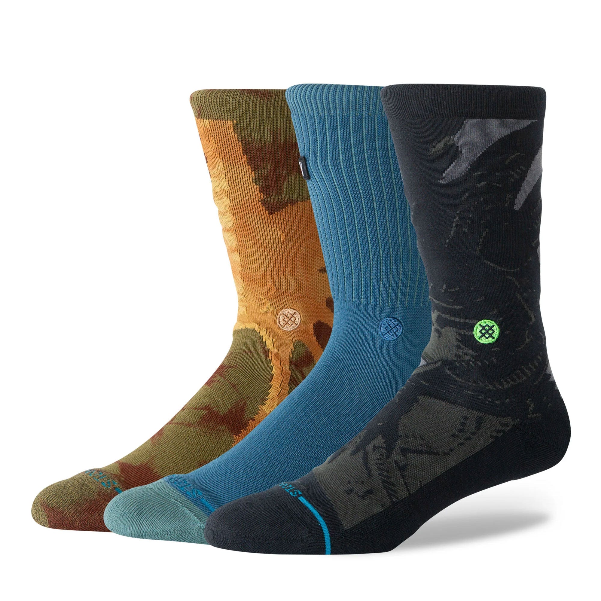 Stance Alien Box Set Socks Multi Socks A999C26ALI-MUL Close-up | Overkill