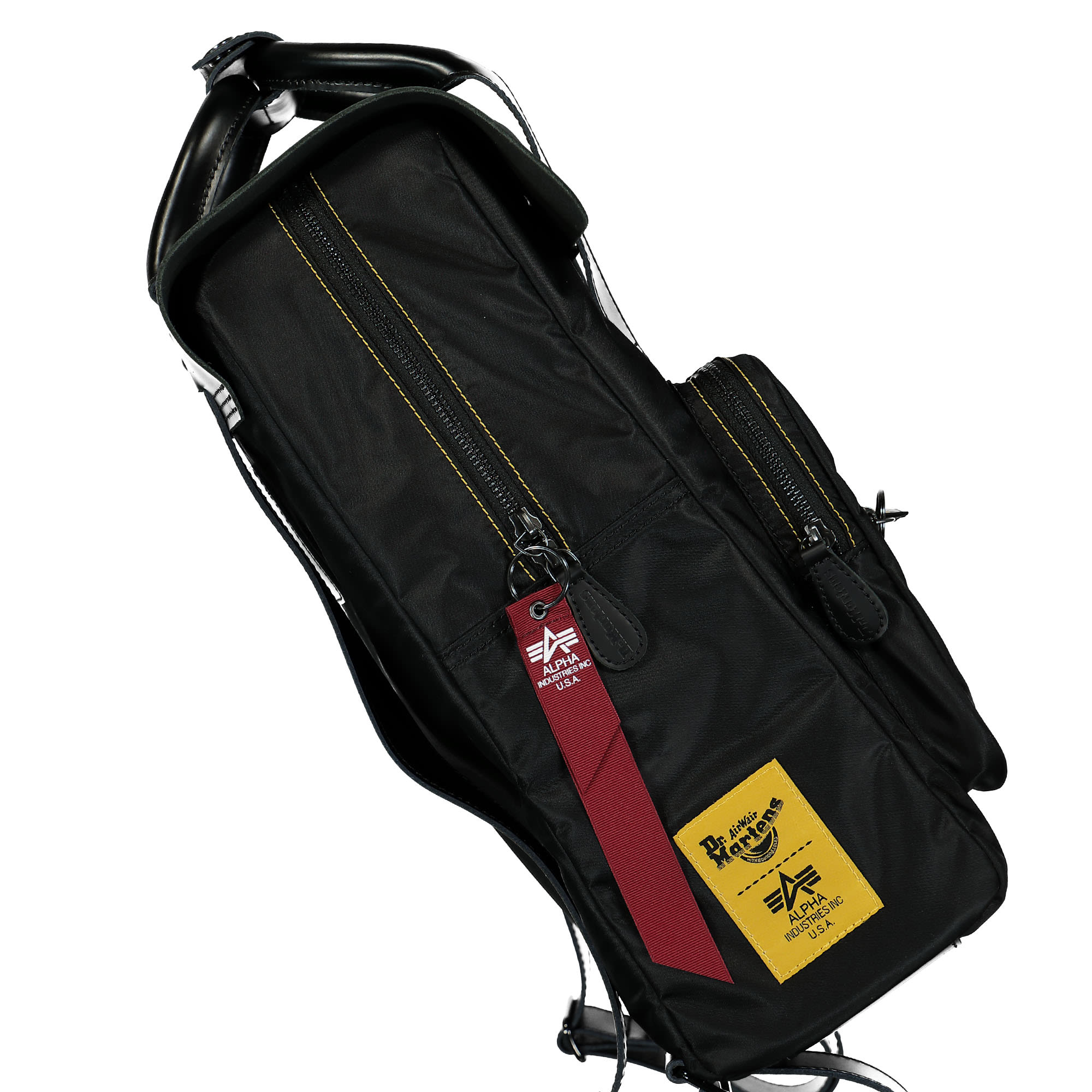 Dr. Martens Alpha Industries x Dr. Martens Lite Backpack Black Backpacks Detailfoto | Overkill