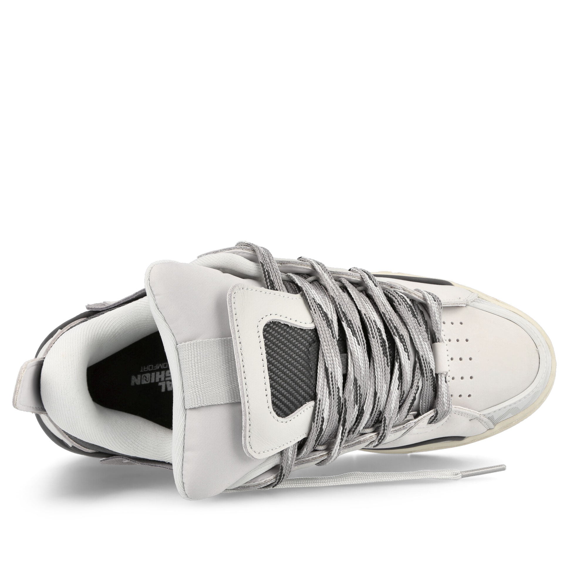 Li-Ning Wave Golden Frost White Sneakers Detailfoto | Overkill