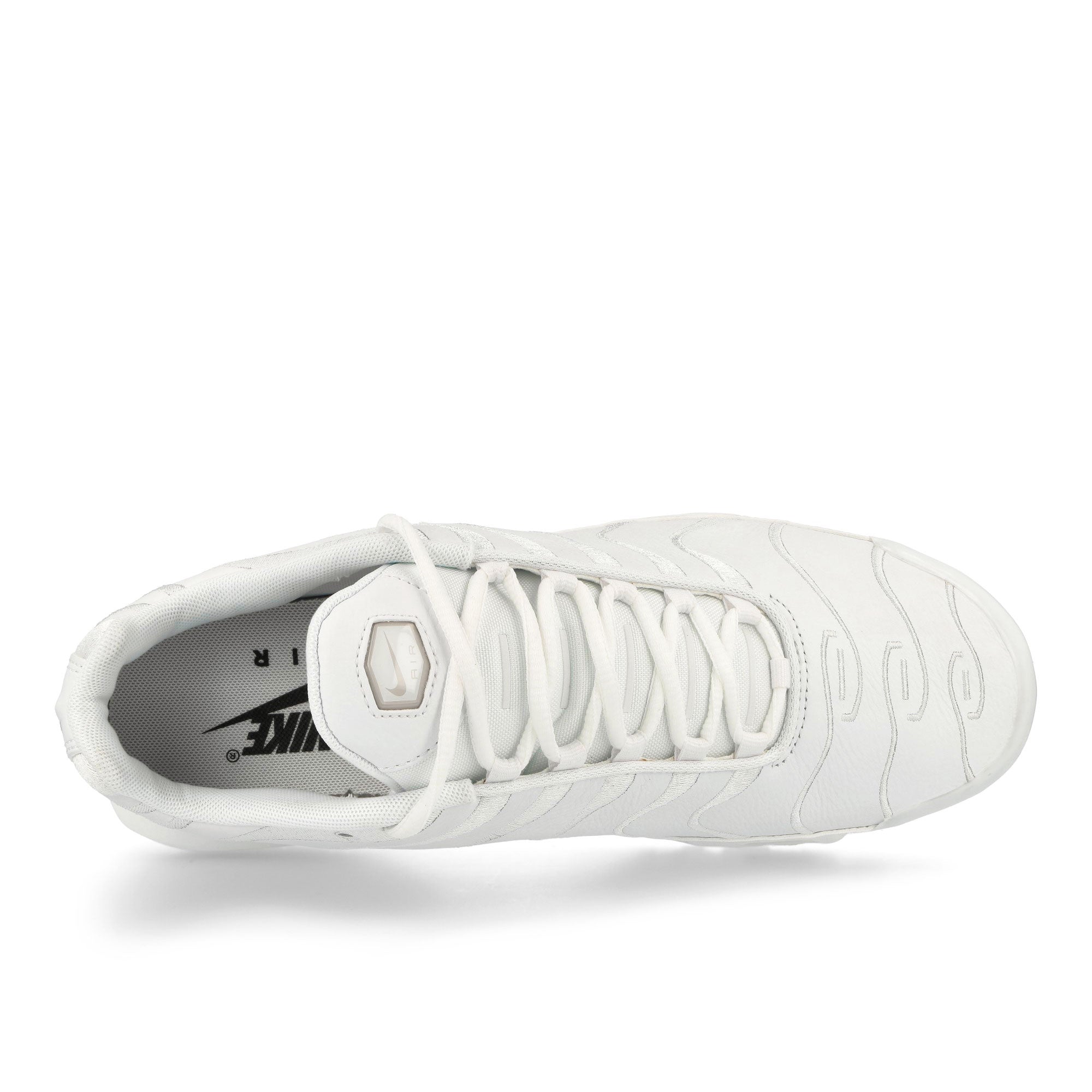 Nike Air Max Plus White / White - White Low Top Sneakers Detailfoto | Overkill