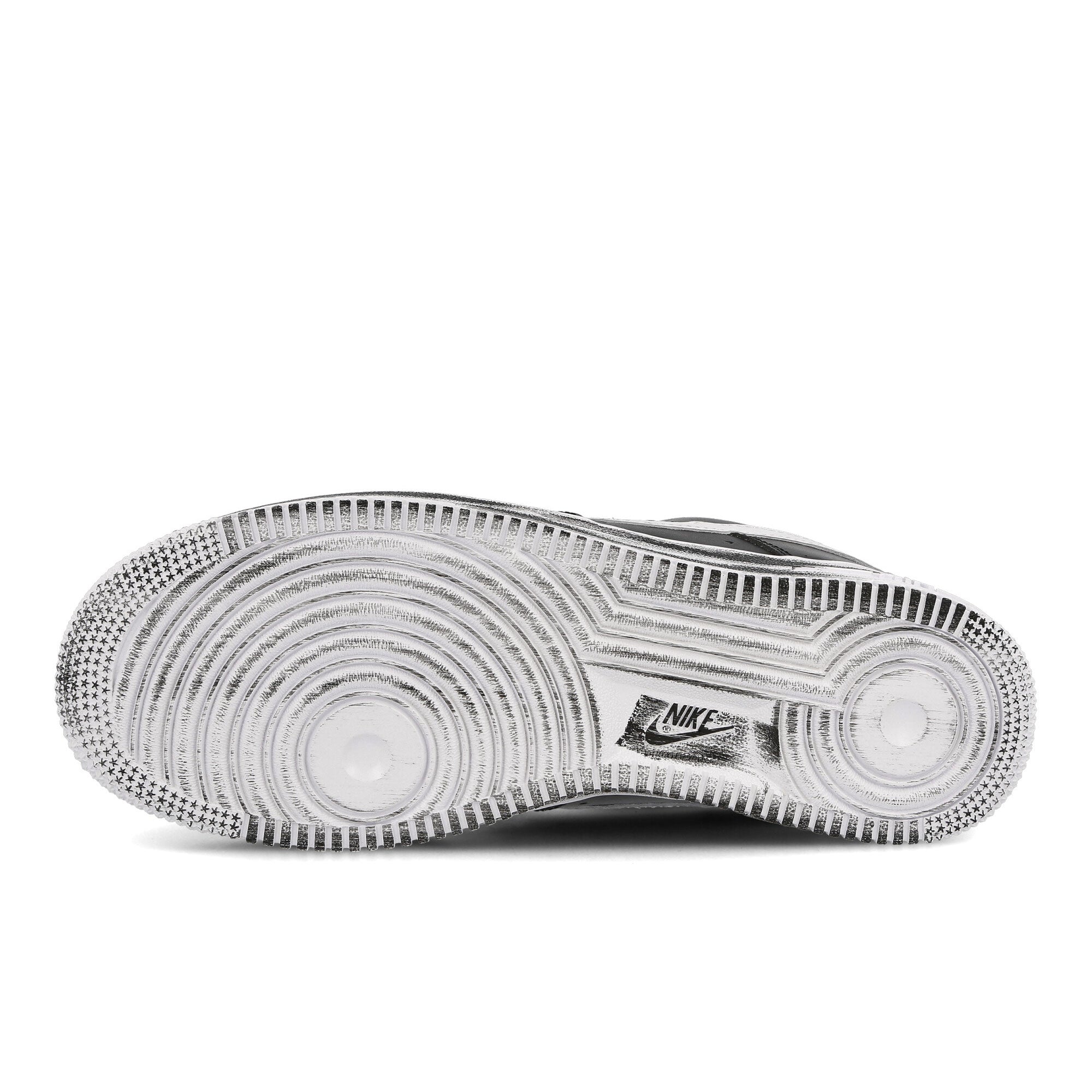 Nike PEACEMINUSONE x Nike Air Force 1 07 Para?Noise Black / White Detail view 2 | Overkill