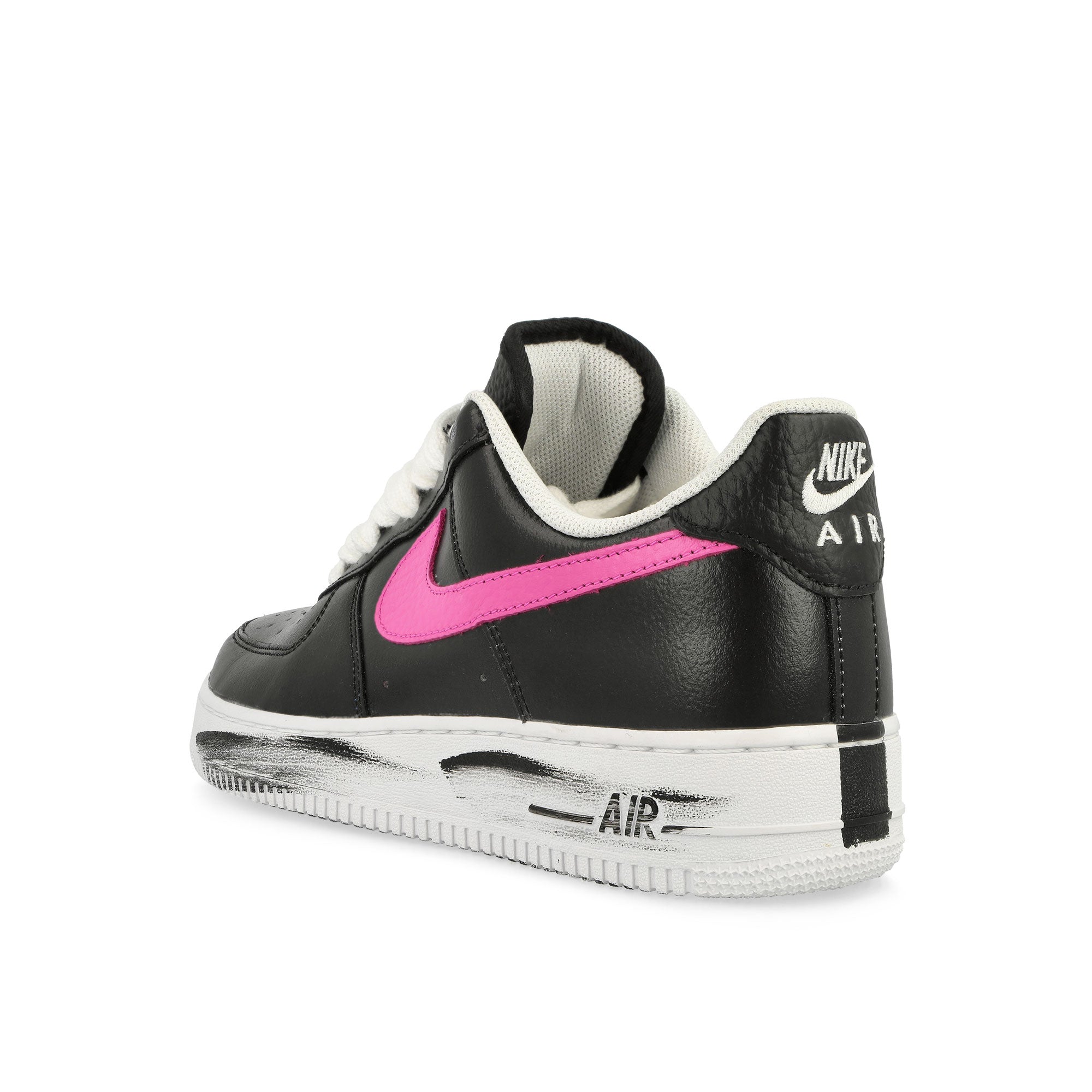 Nike Air Force 1 '07 Para-Noise Black Low Top Sneakers Close Up | Overkill