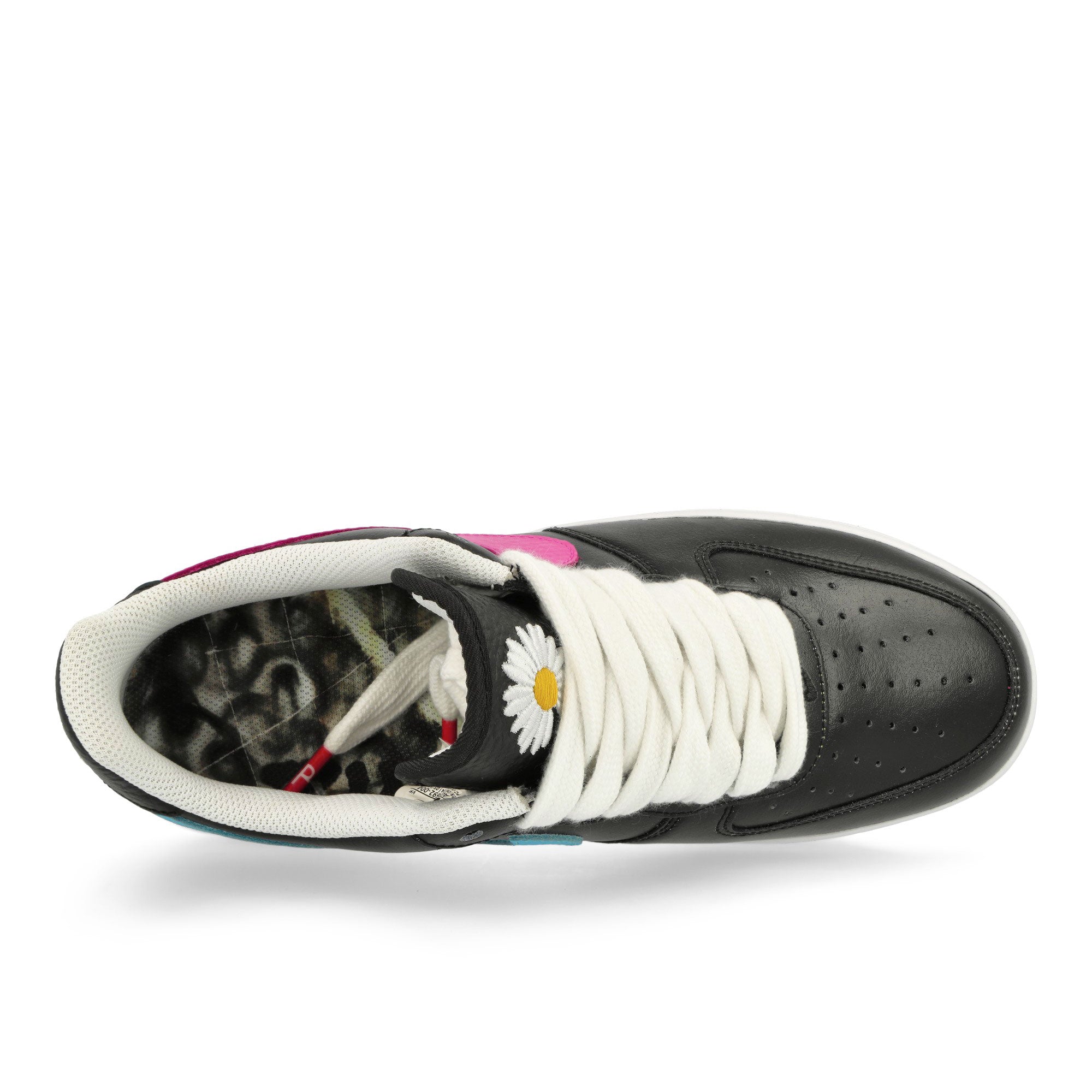 Nike Air Force 1 '07 Para-Noise Black Low Top Sneakers Detail View 2 | Overkill