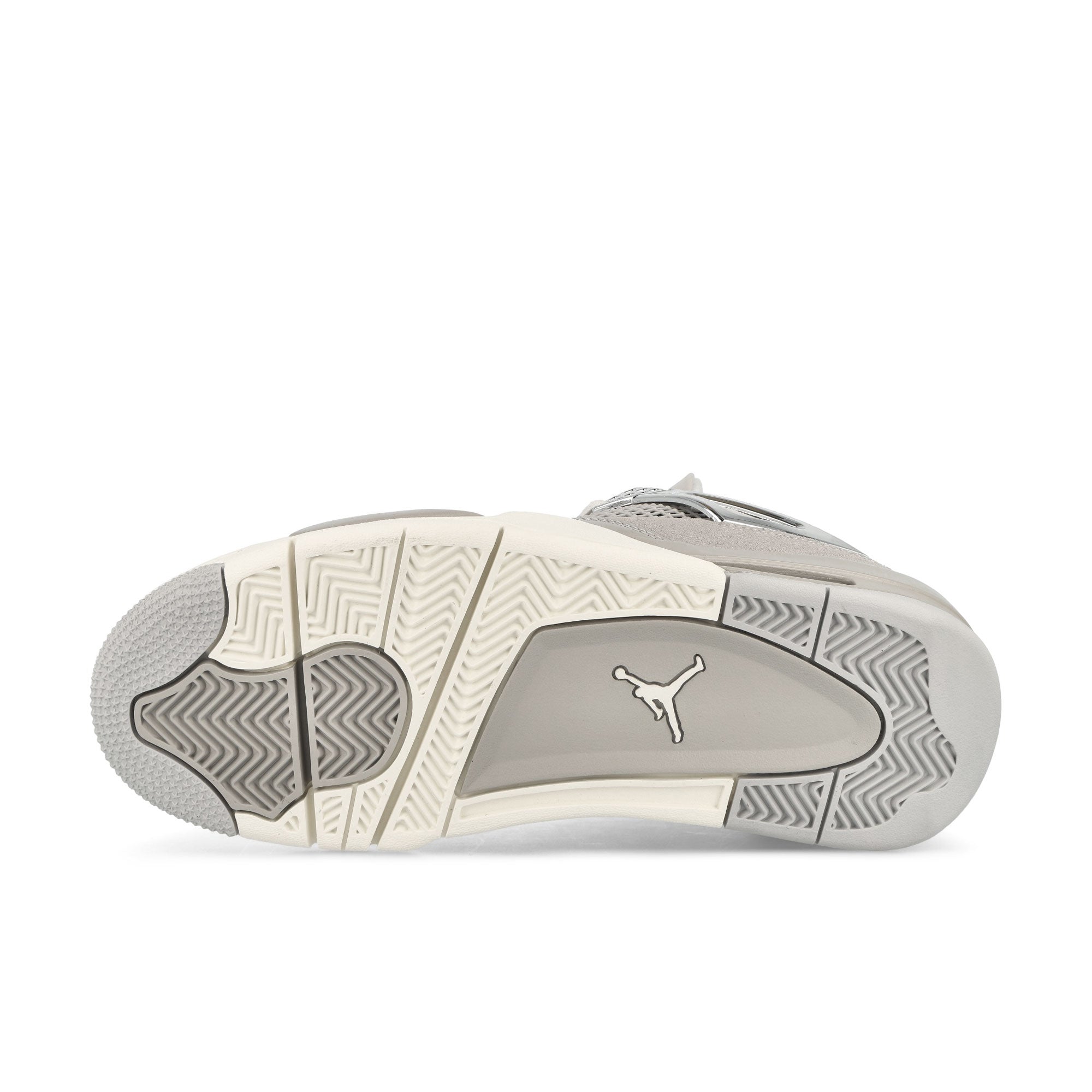 Jordan Wmns Air Jordan 4 Retro Light Iron Ore / Sail - Neutral Grey - Black Sneakers Detail View 1 | Overkill