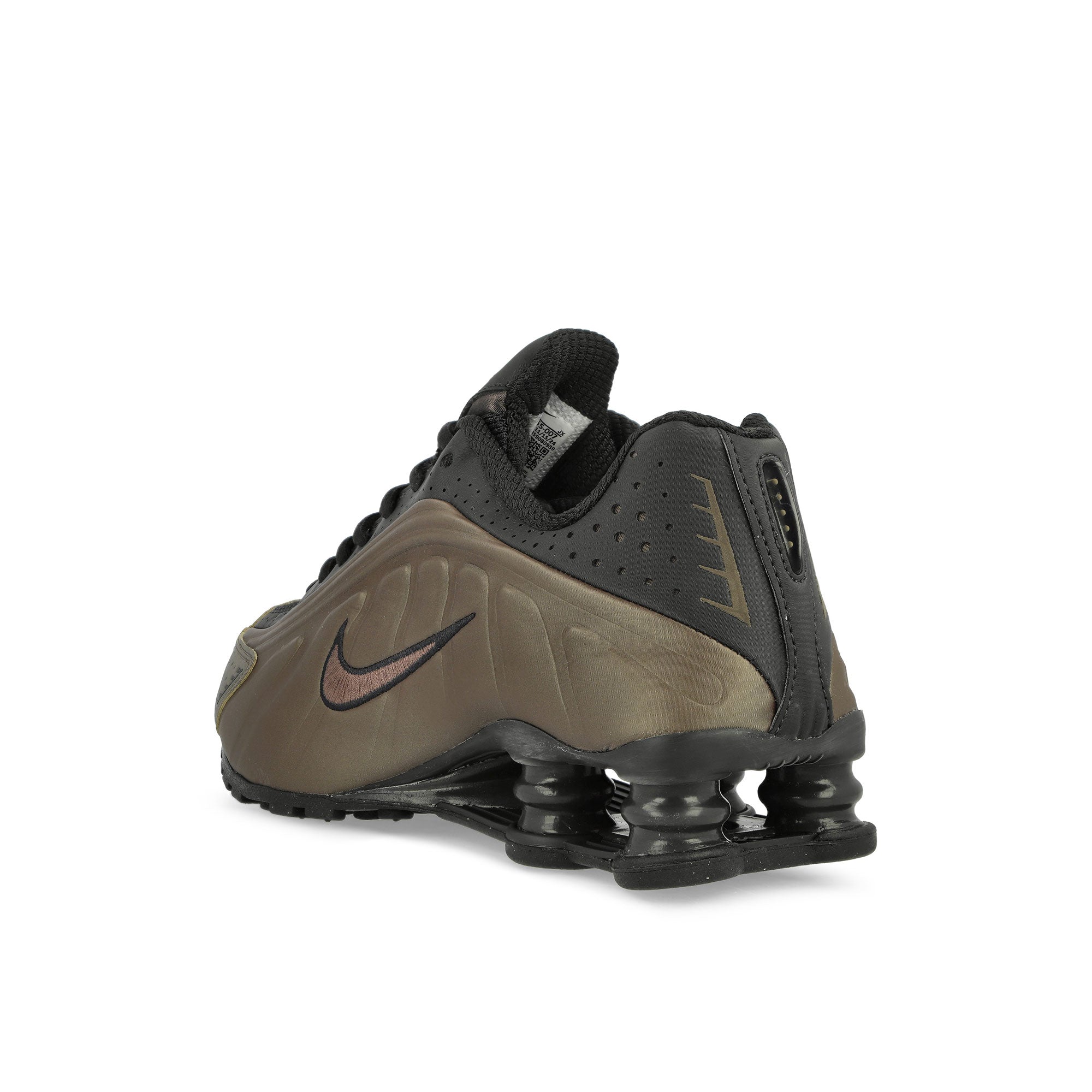 Nike Wmns Shox R4 Off Noir / Off Noir - Ironstone Low Top Sneakers Material | Overkill
