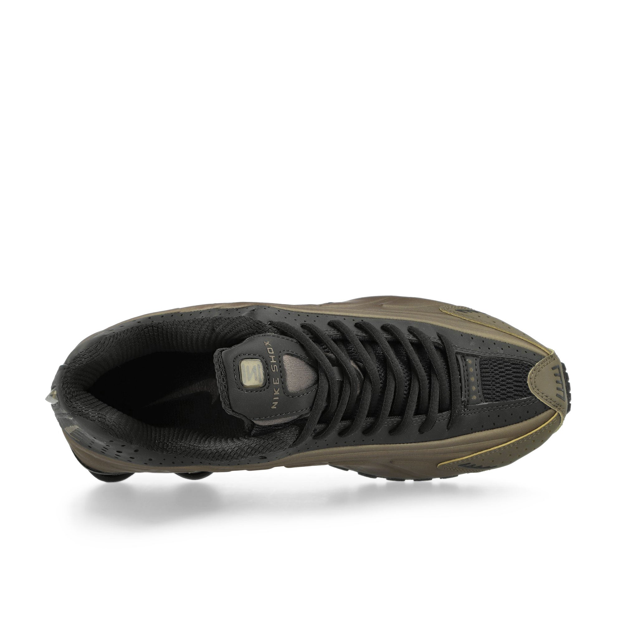 Nike Wmns Shox R4 Off Noir / Off Noir - Ironstone Low Top Sneakers Detailfoto | Overkill