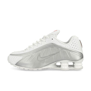 Nike Wmns Shox R4 White / White - Metallic Silver - Max Orange Low Top Sneakers AR3565 101 | Overkill