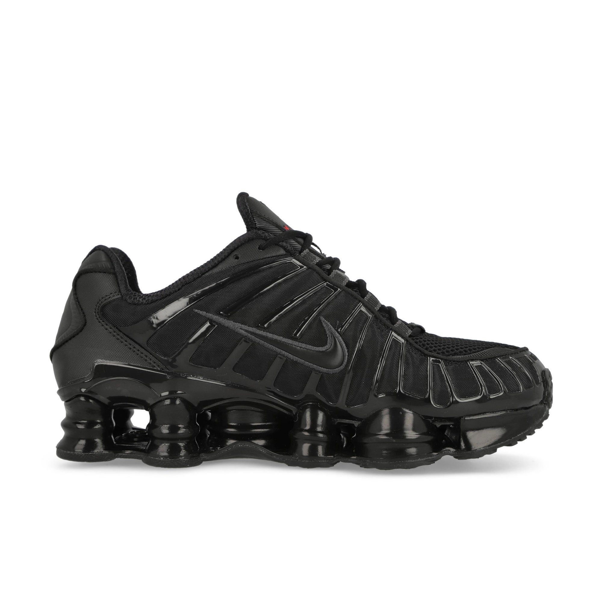 Nike W Shox TL Black / Black - Metallic Hematite Low Top Sneakers Silhouette | Overkill
