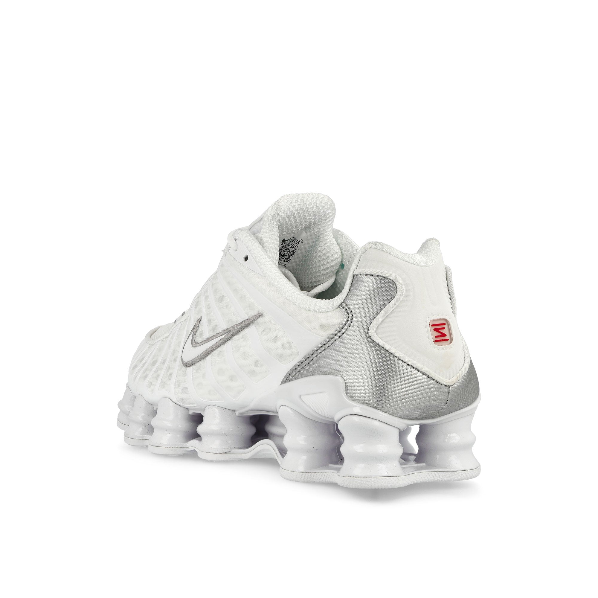 Nike W Shox TL White / White - Metallic Silver Low Top Sneakers Material | Overkill