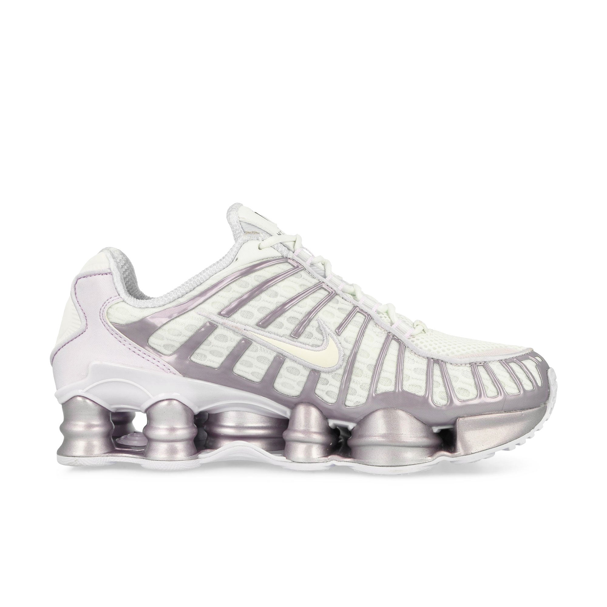 Nike W Shox TL Summit White / Sail - Barely Grape Low Top Sneakers Silhouette | Overkill