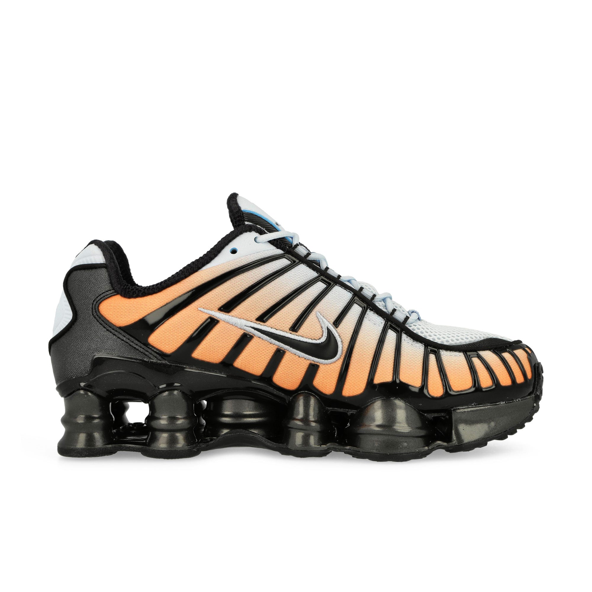 Nike W Shox TL Blue Tint / Black - Total Orange Low Top Sneakers Silhouette | Overkill
