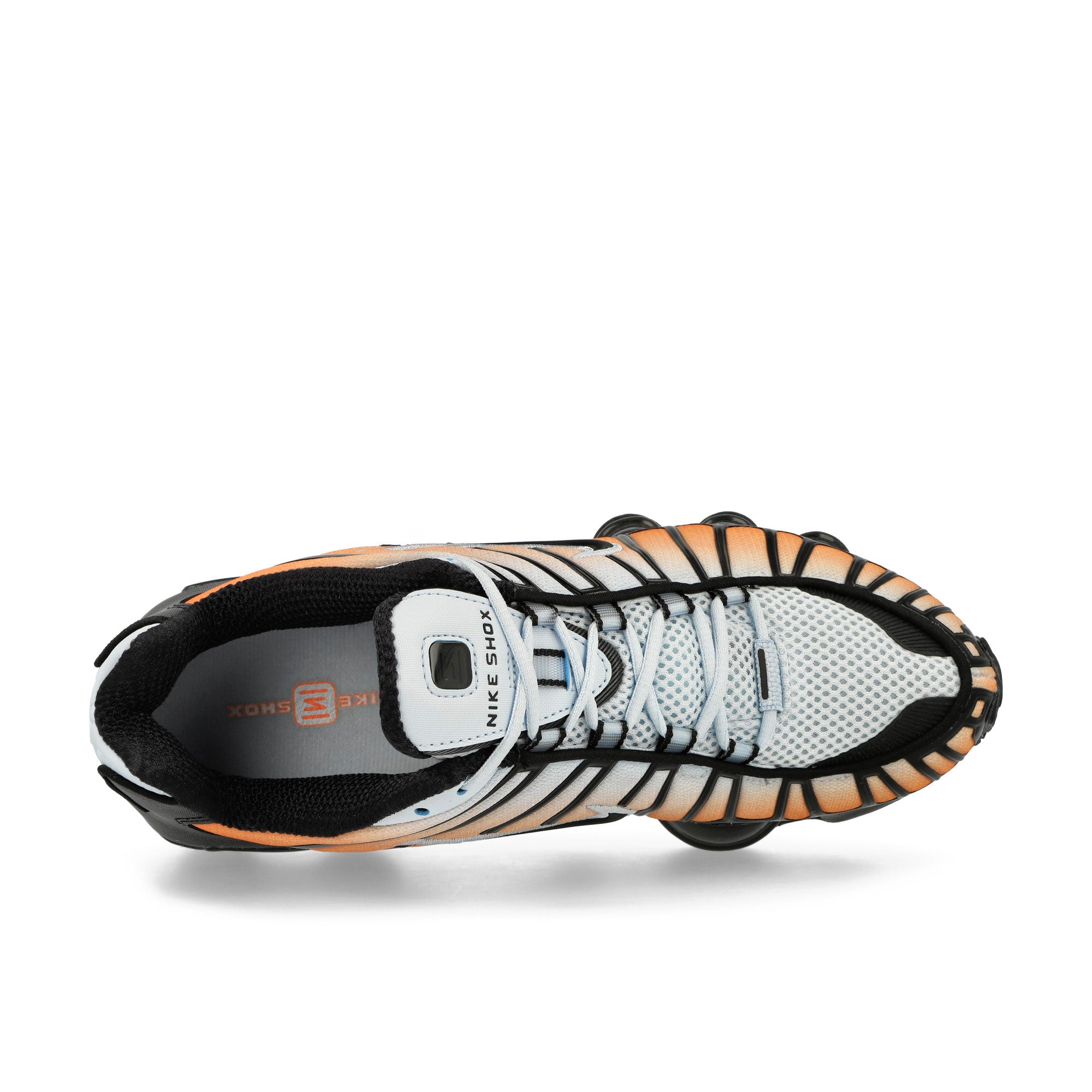 Nike W Shox TL Blue Tint / Black - Total Orange Low Top Sneakers Detailfoto | Overkill