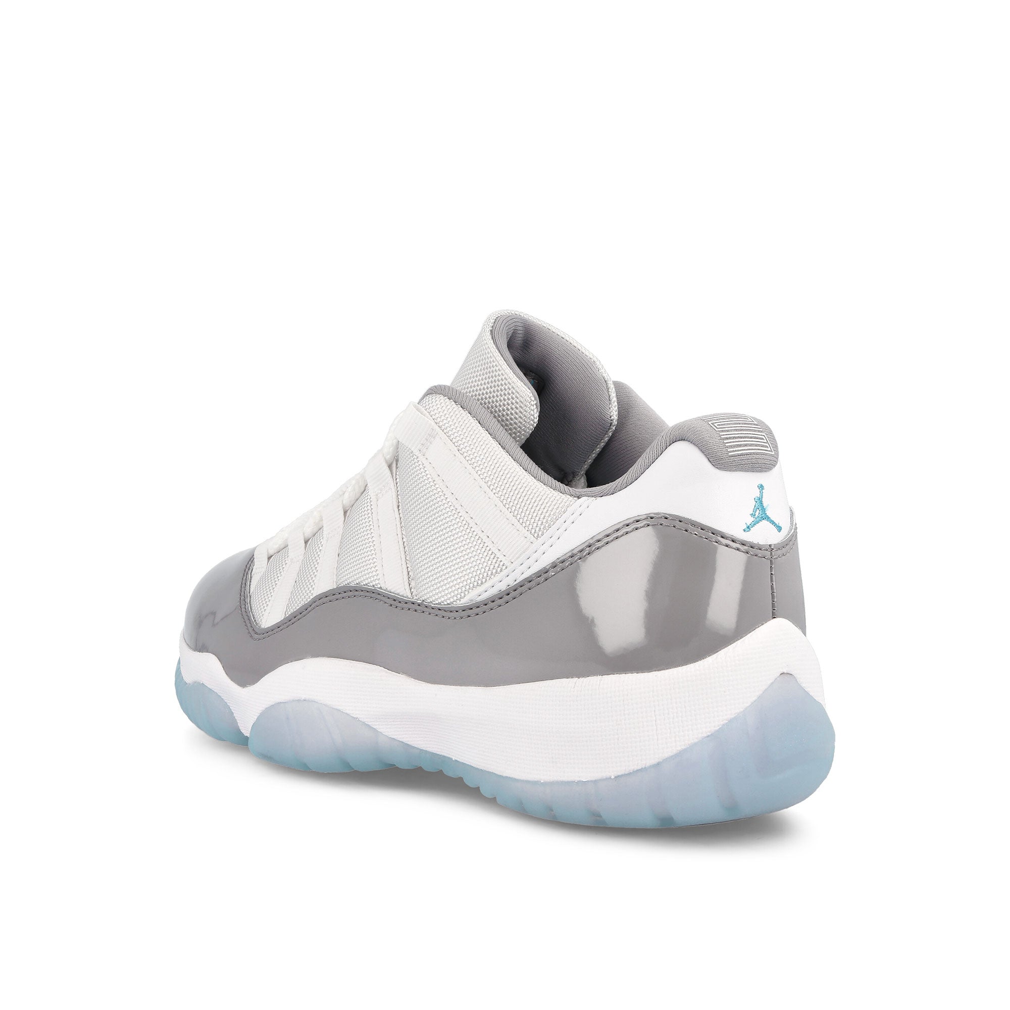 Jordan Air Jordan 11 Retro Low White-University Blue - Cement Grey Low Top Sneakers Material | Overkill