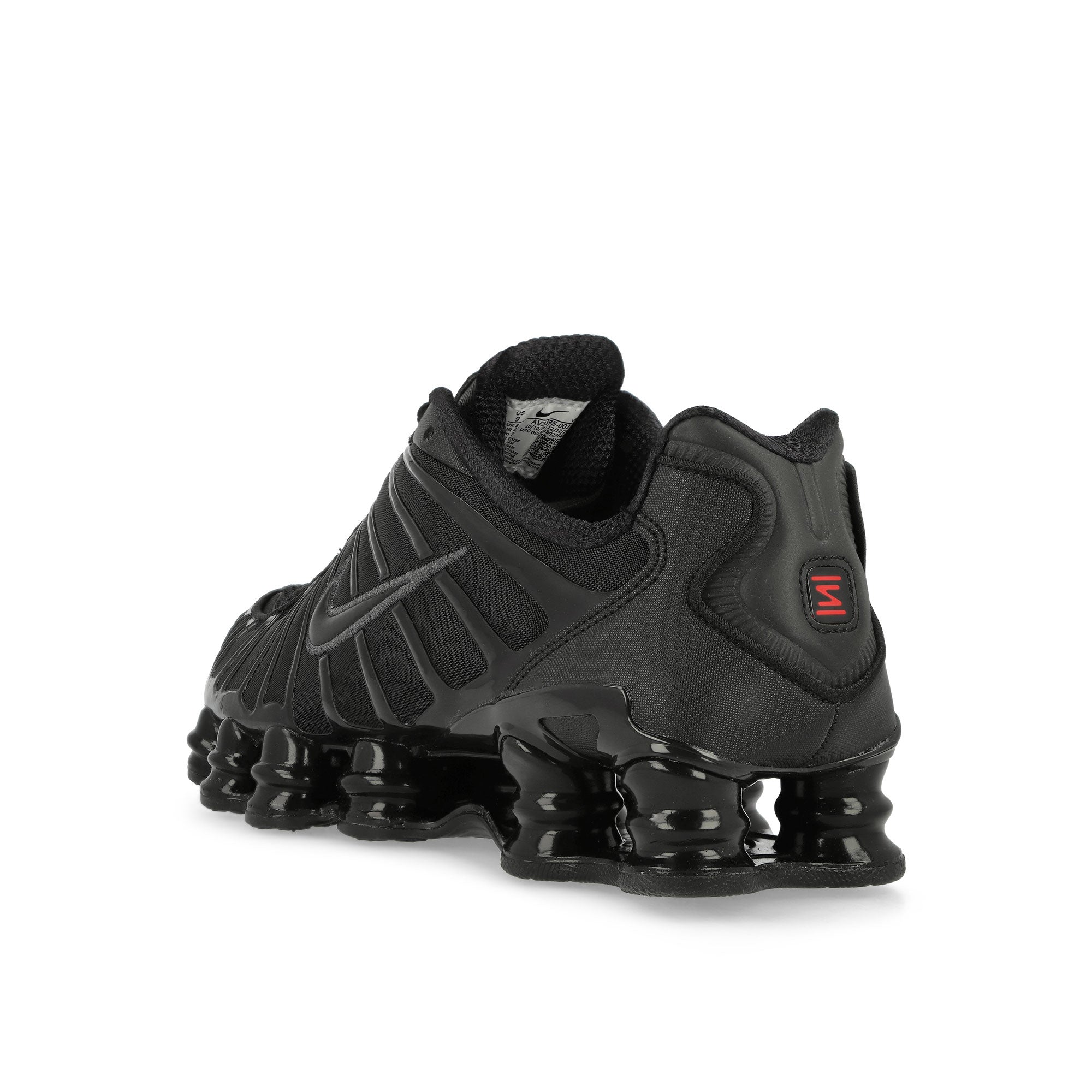 Nike Shox TL Black / Black - Metallic Hematite - Max Orange Low Top Sneakers Material | Overkill