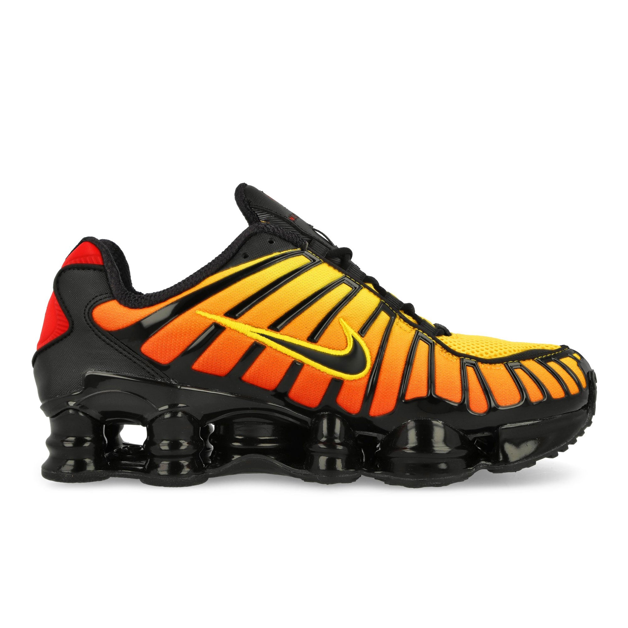 Nike Shox TL Black / Black - Amarillo - University Red Low Top Sneakers Silhouette | Overkill