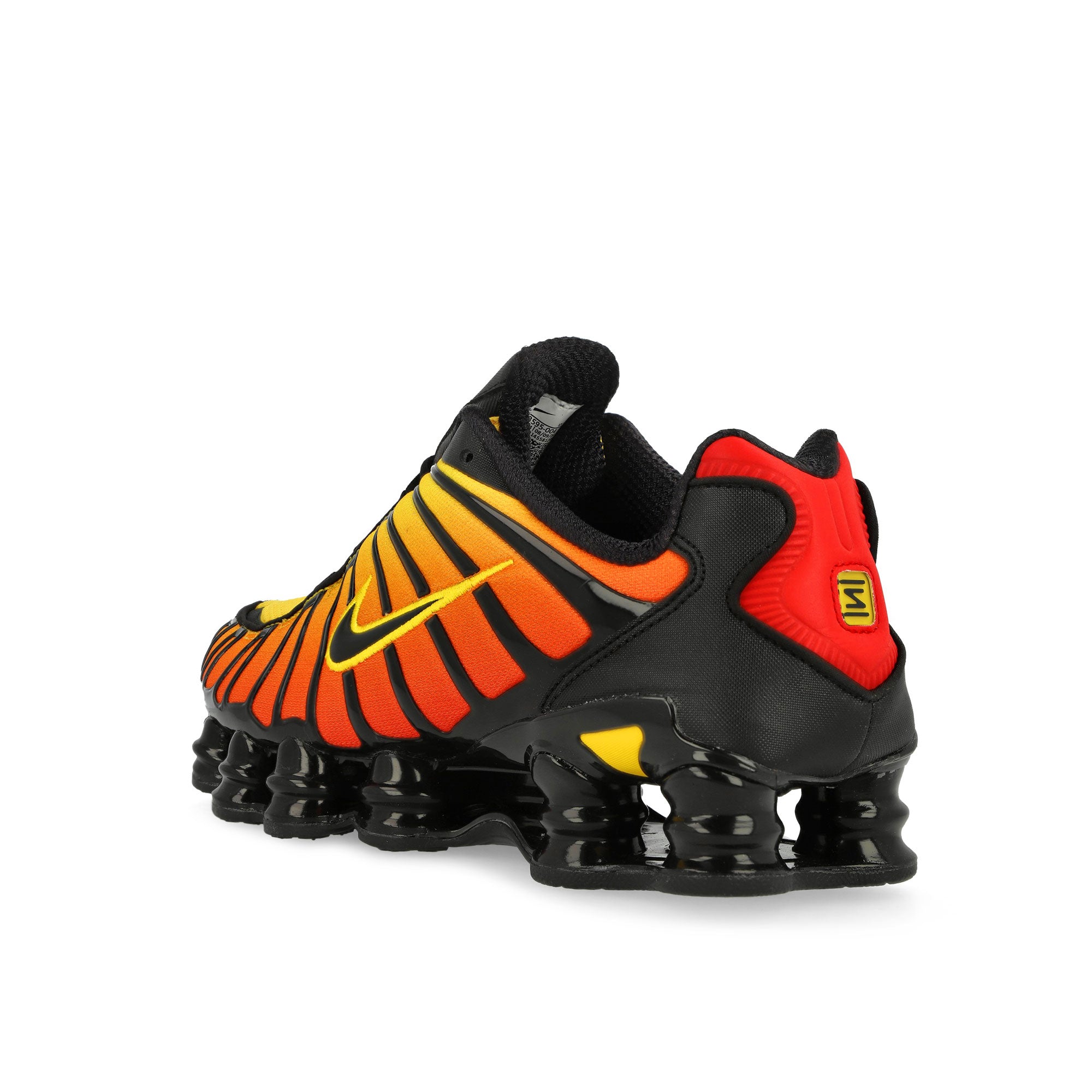 Nike Shox TL Black / Black - Amarillo - University Red Low Top Sneakers Material | Overkill