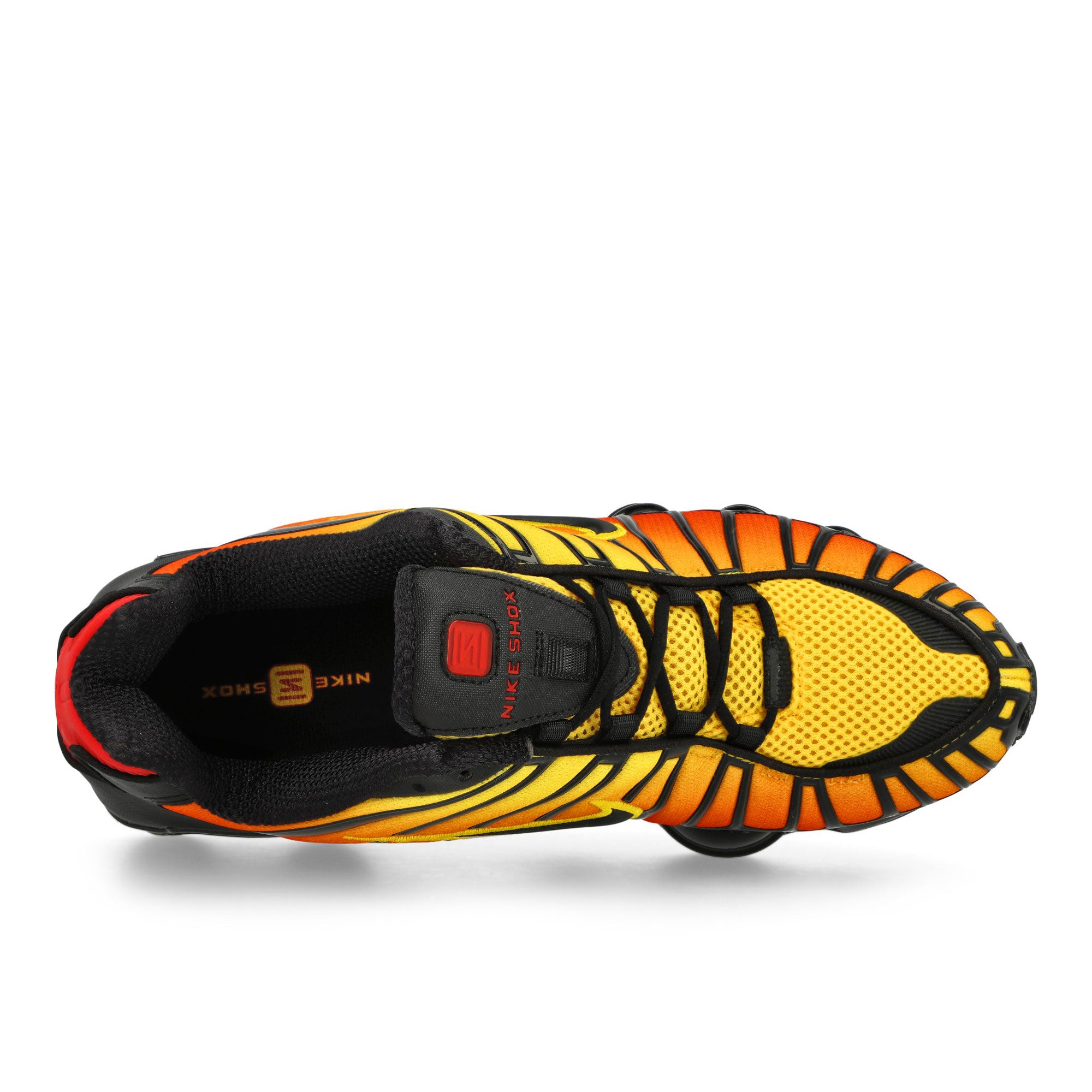Nike Shox TL Black / Black - Amarillo - University Red Low Top Sneakers Detailfoto | Overkill