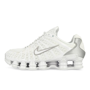 Nike Shox TL White-White - Metallic Silver - Max Orange Low Top Sneakers AV3595 100 | Overkill