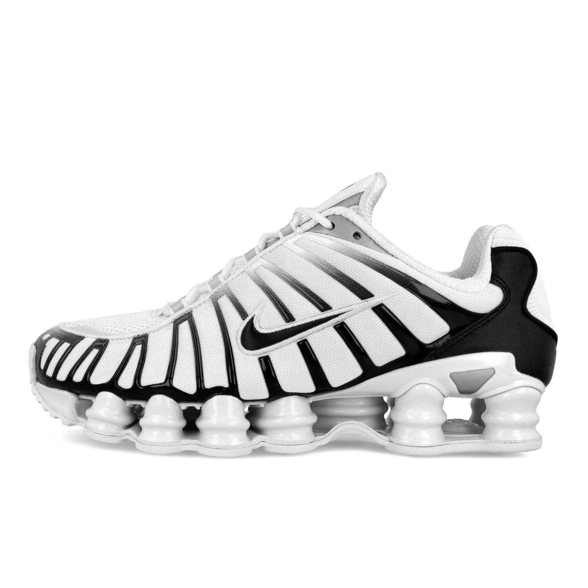 Nike Shox TL White / Black - Metallic Platinum Low Top Sneakers AV3595 102 | Overkill