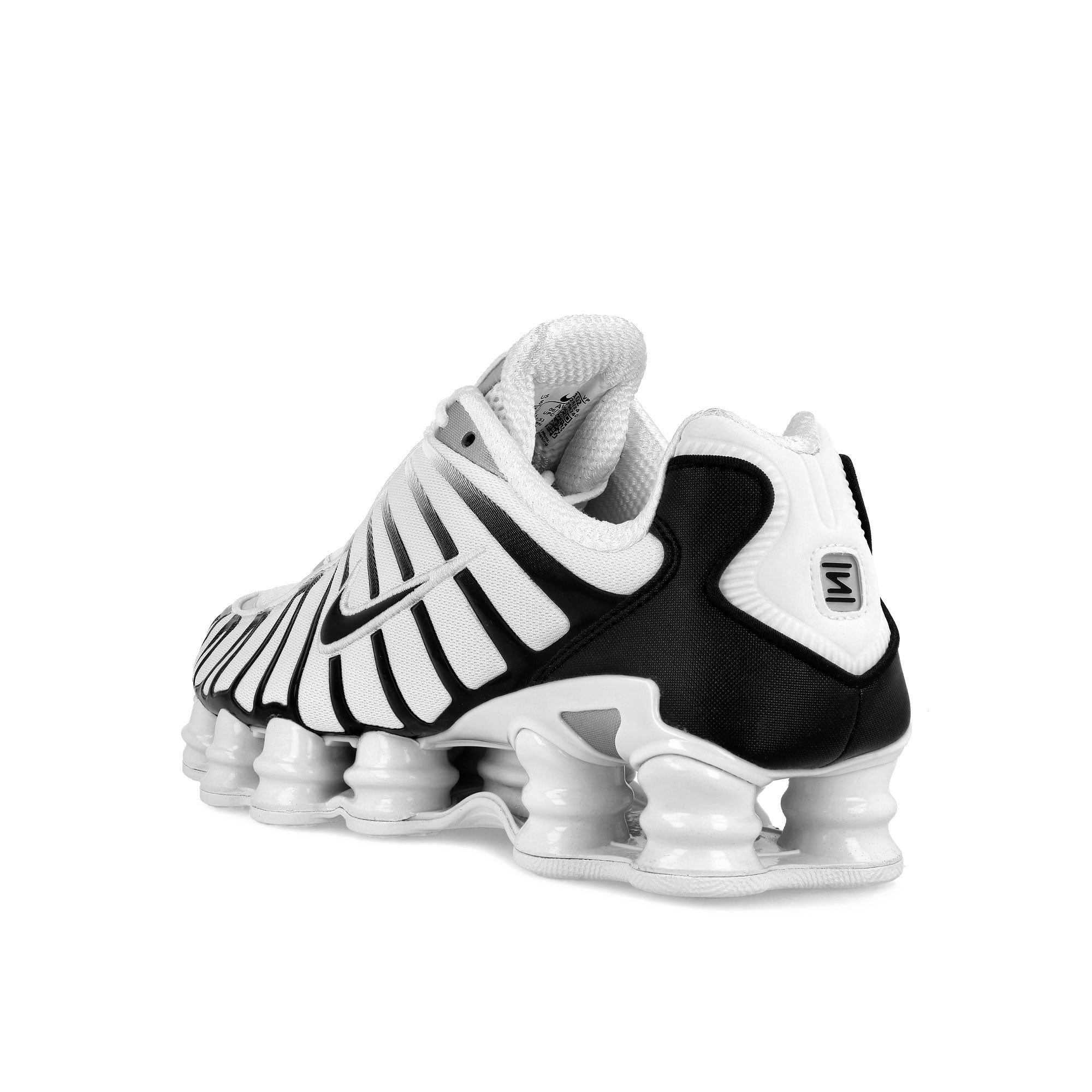 Nike Shox TL White / Black - Metallic Platinum Low Top Sneakers Material | Overkill