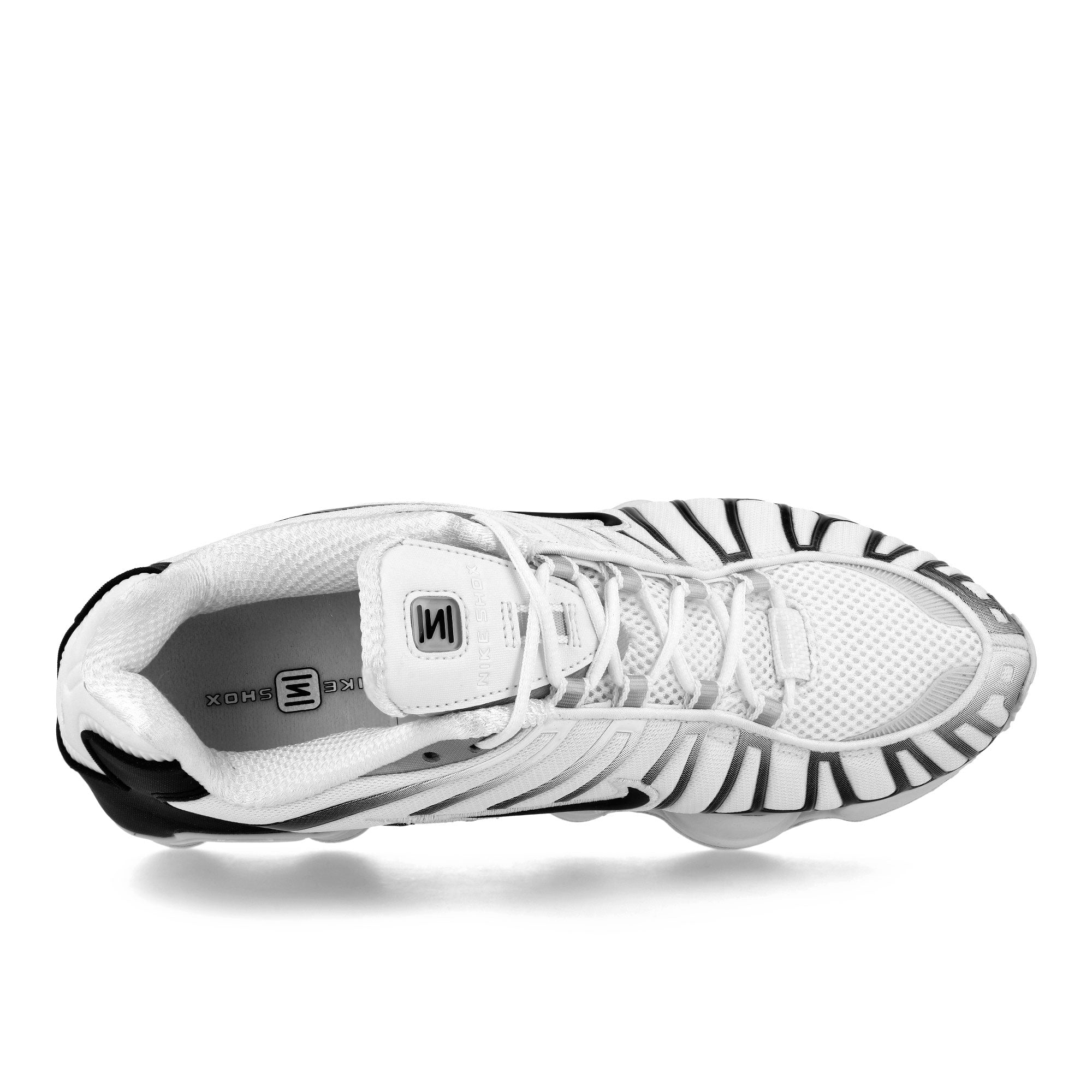 Nike Shox TL White / Black - Metallic Platinum Low Top Sneakers Detailfoto | Overkill