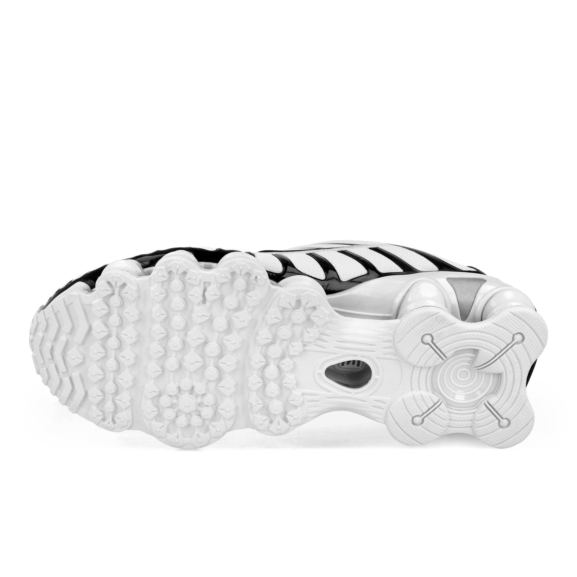 Nike Shox TL White / Black - Metallic Platinum Low Top Sneakers Detail View 1 | Overkill