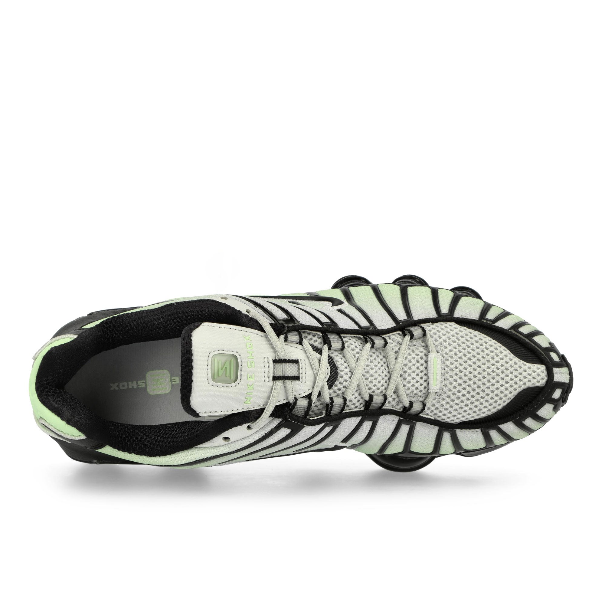 Nike Shox TL Vapor Green / Black - Photon Dust Low Top Sneakers Detailfoto | Overkill
