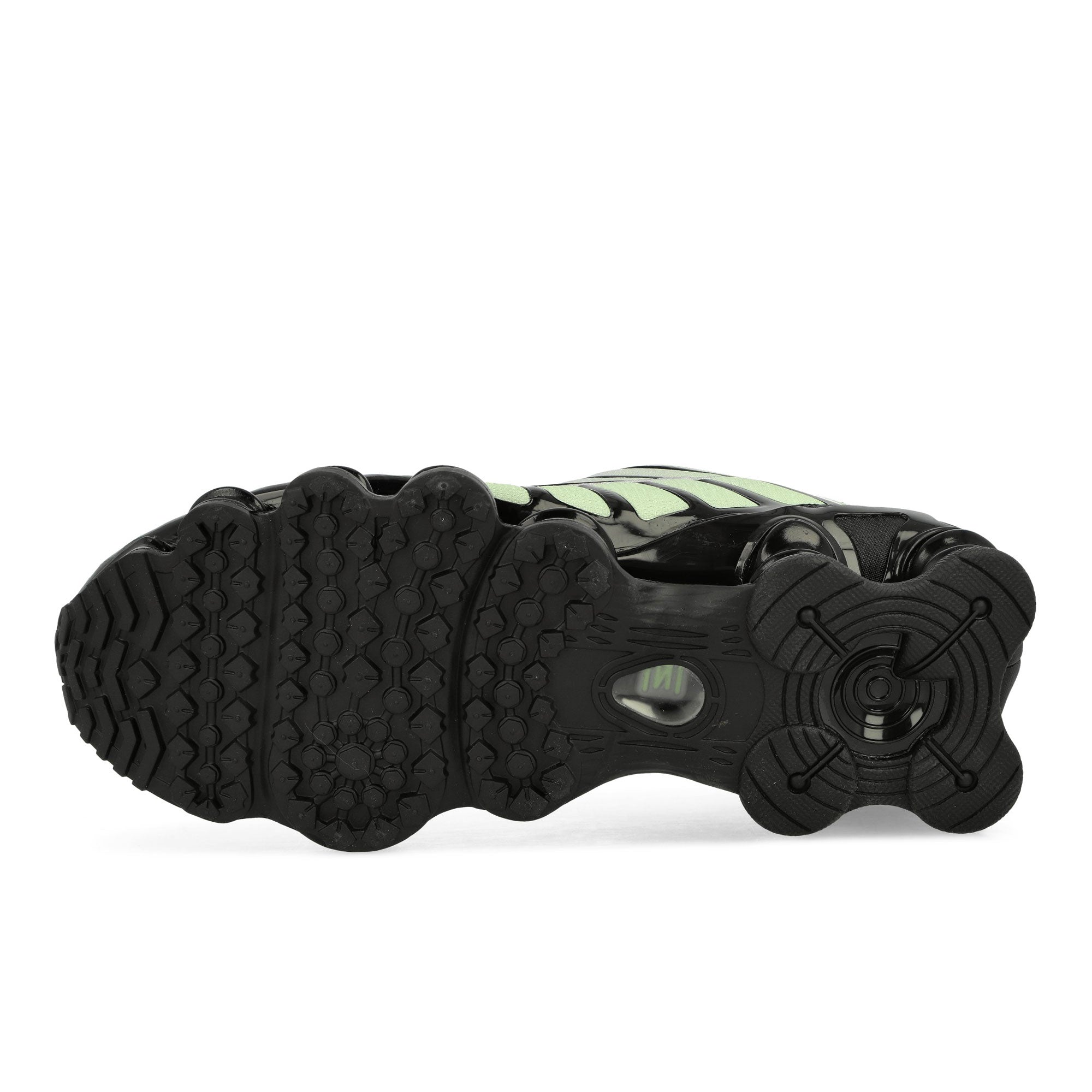 Nike Shox TL Vapor Green / Black - Photon Dust Low Top Sneakers Detail View 1 | Overkill