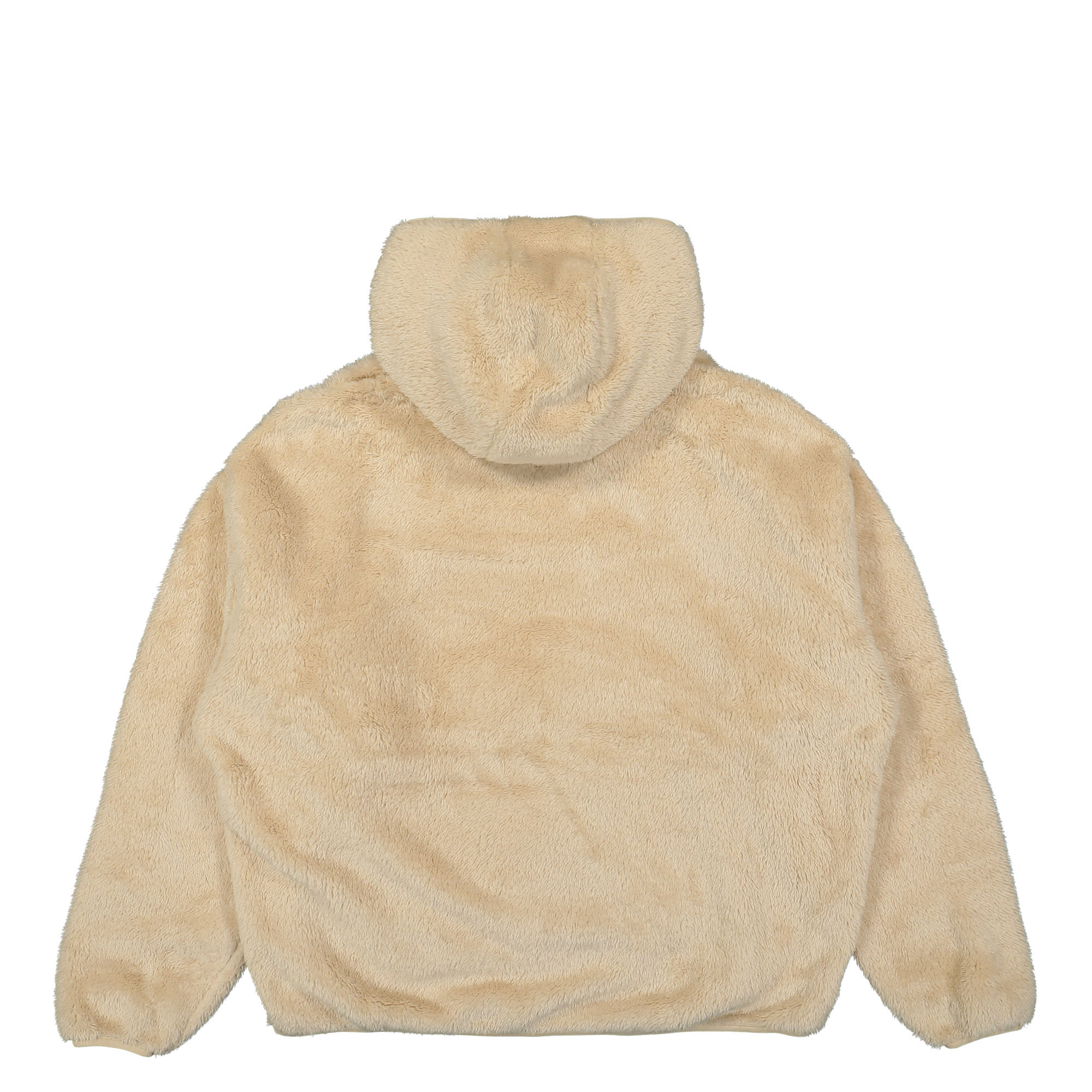 Kidsuper Studios Embroidered Fleece 3/4 Zip Cream Sweatshirts Material | Overkill