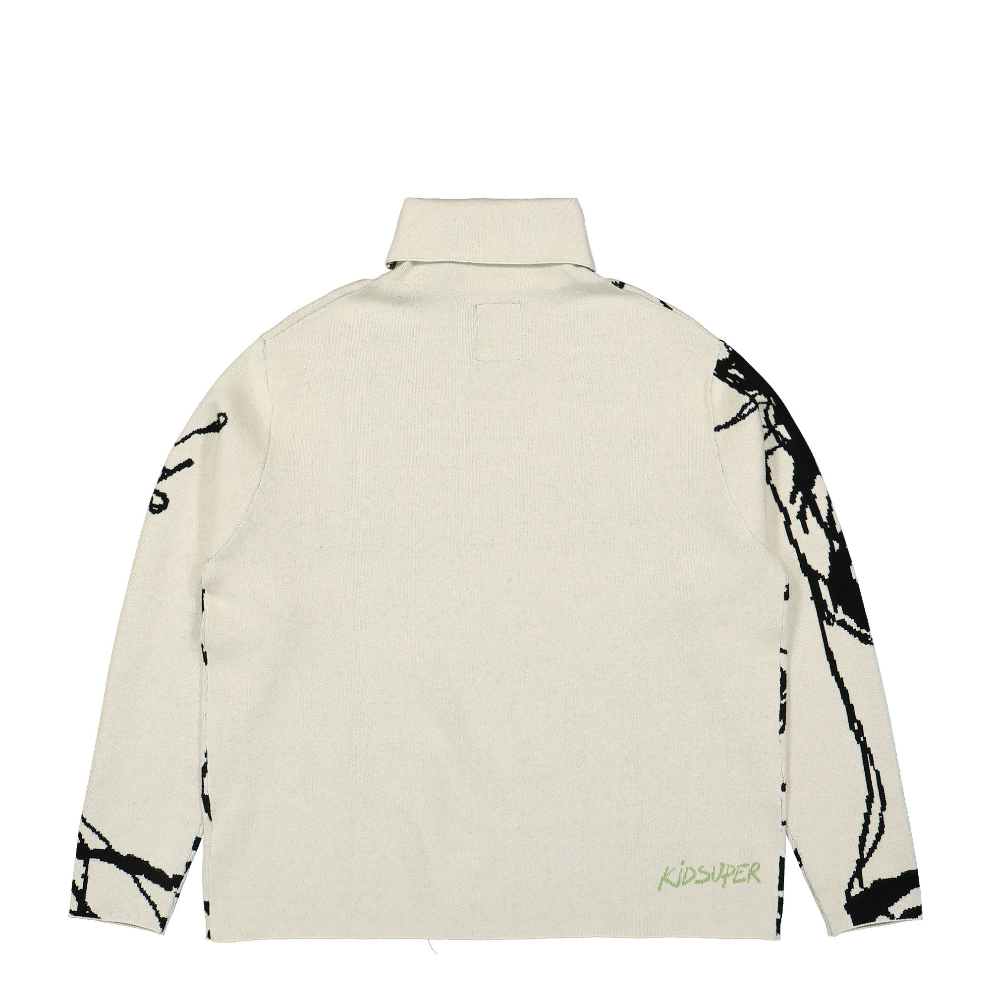 Kidsuper Studios Scribble Women Sweater White Sweatshirts Material | Overkill