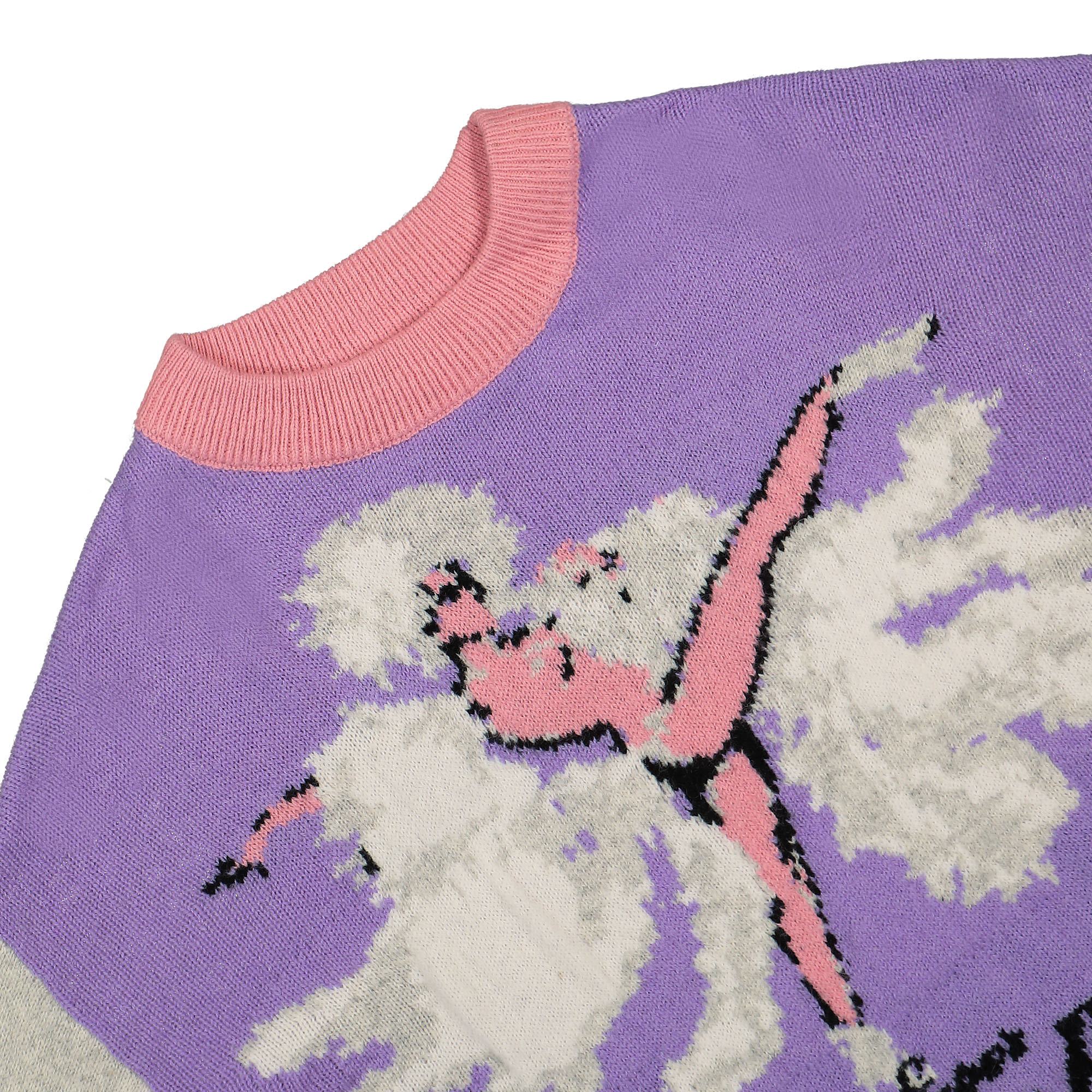 Kidsuper Studios Funny Business Sweater Purple Sweatshirts Material | Overkill