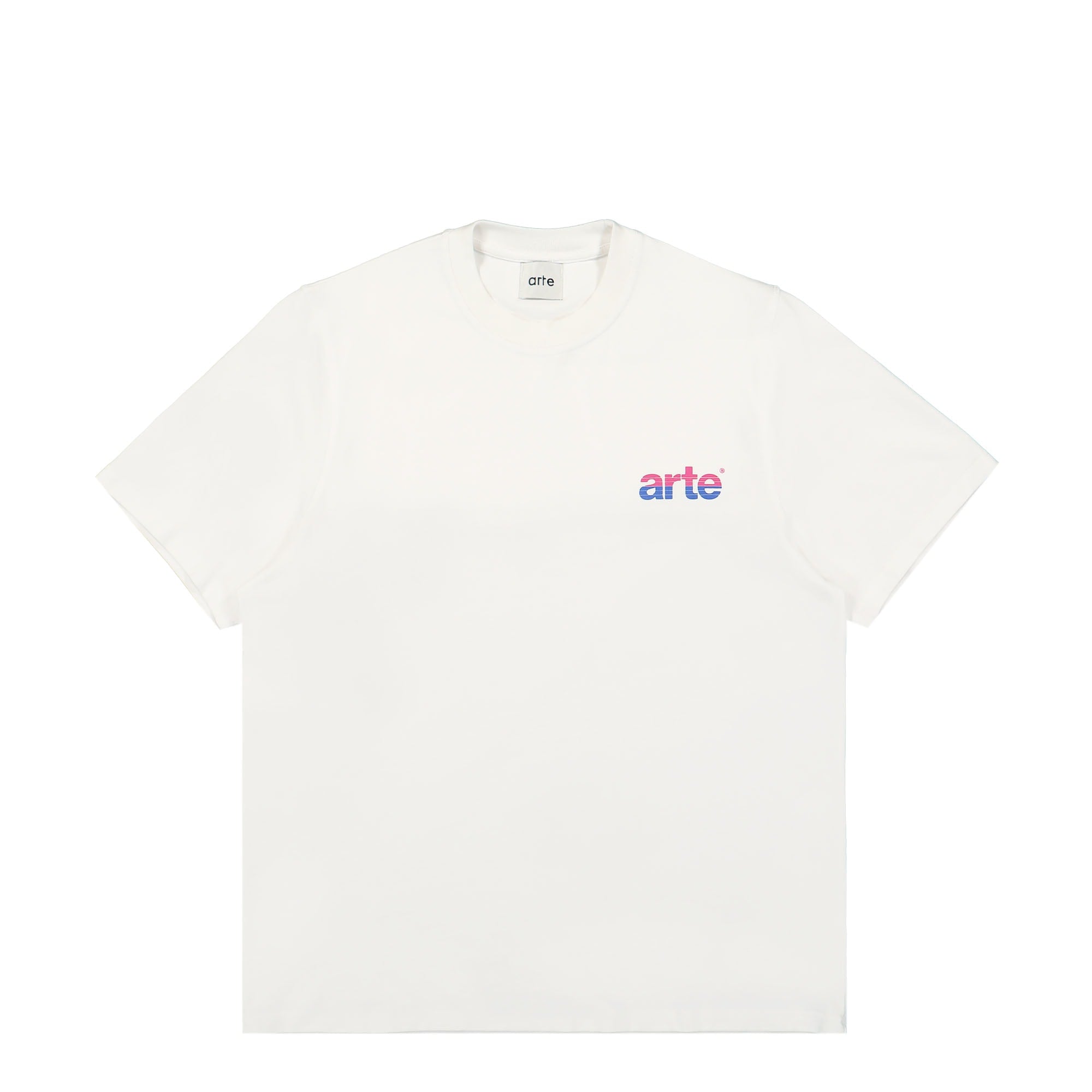 Arte Antwerp Tommy Back Graphic T-Shirt White T-Shirts AW23-016T / White | Overkill