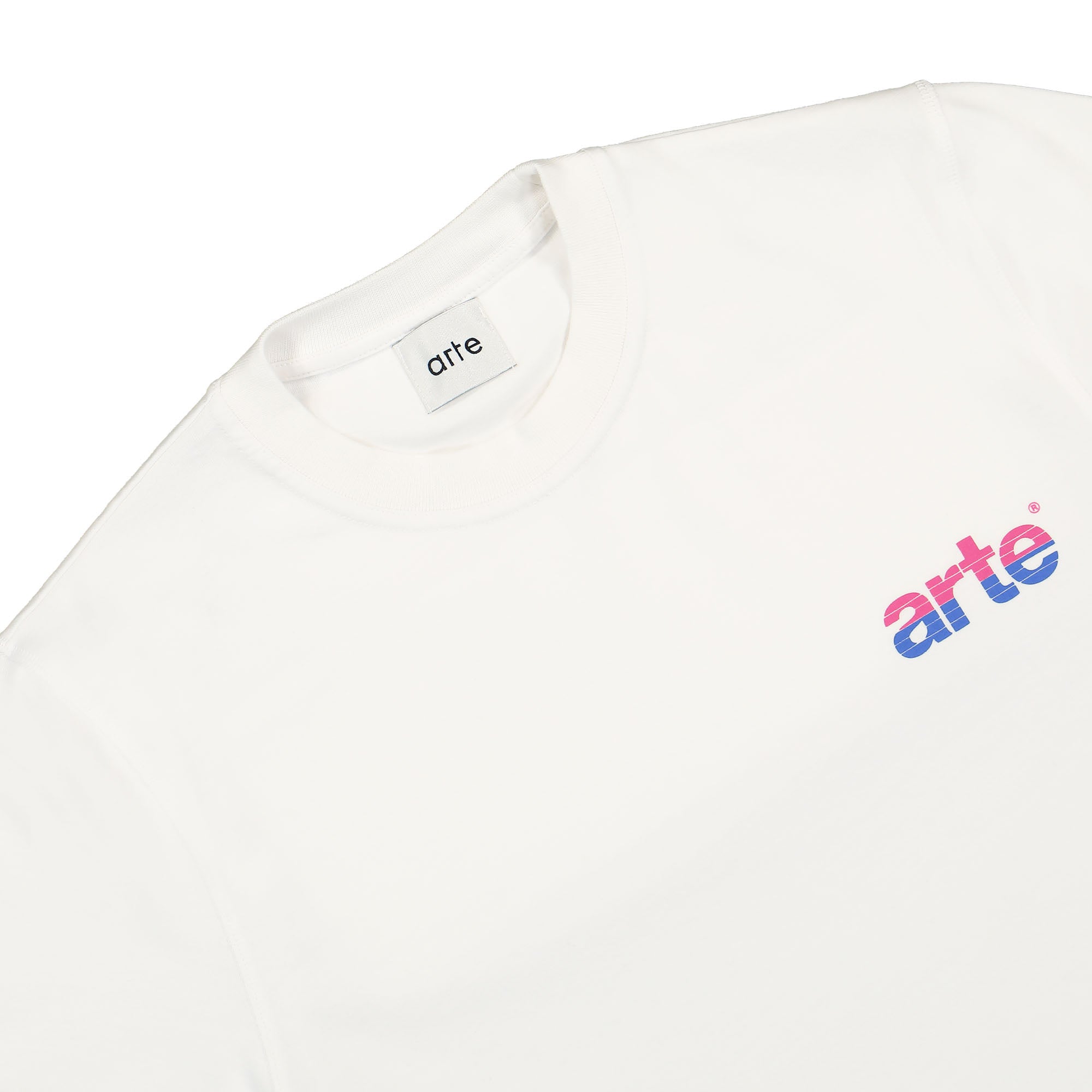 Arte Antwerp Tommy Back Graphic T-Shirt White T-Shirts Material | Overkill